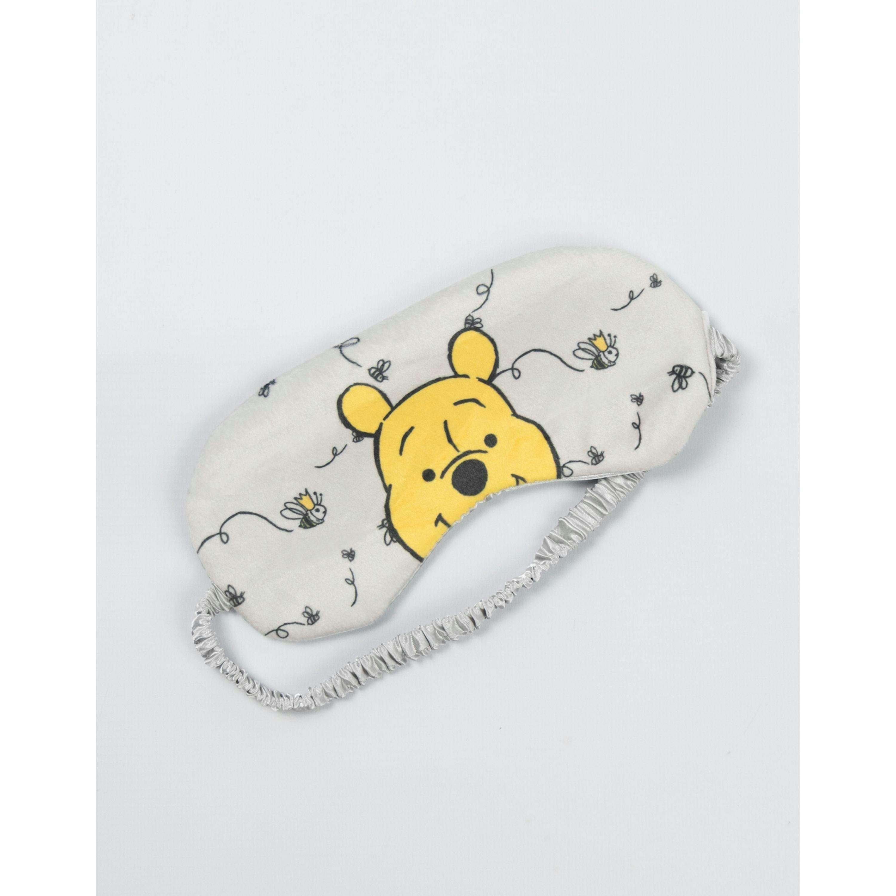 Disney Unisex Yellow Winnie The Pooh Hot Water Bottle With Eye Mask and Socks (One Size) by Vanilla Underground , view 5 of 6