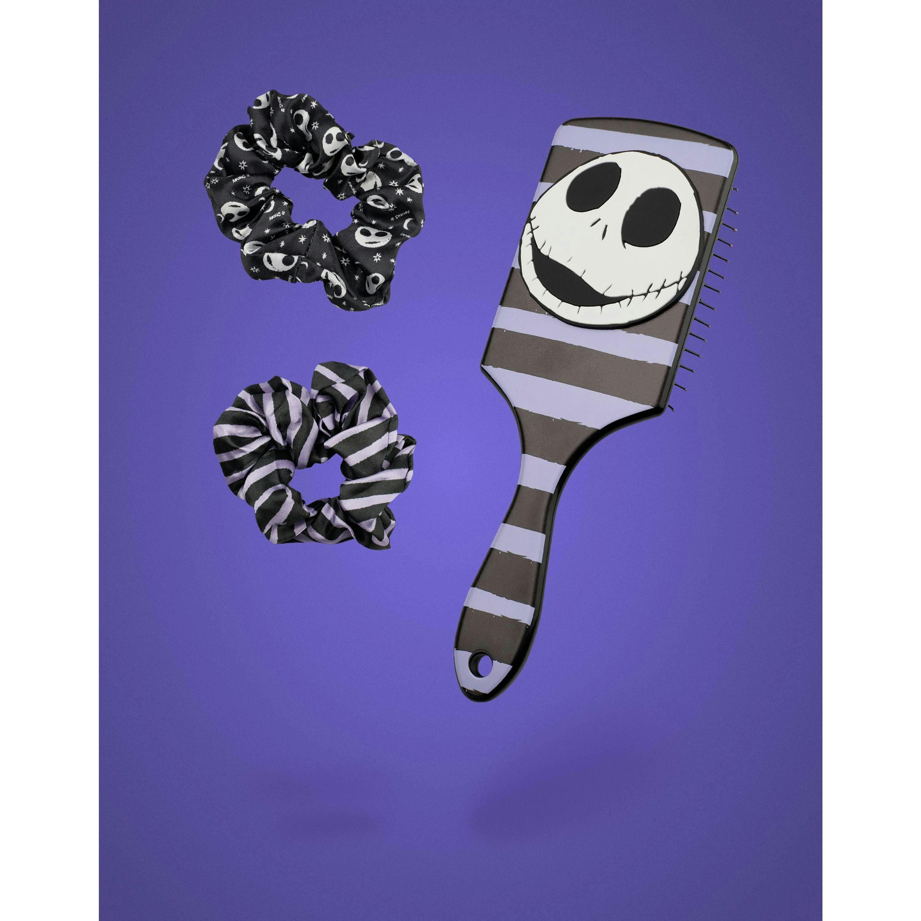 Disney Womens Multicoloured The Nightmare Before Christmas Hair Brush and Scrunchie Set (One Size) by Vanilla Underground , view 6 of 6