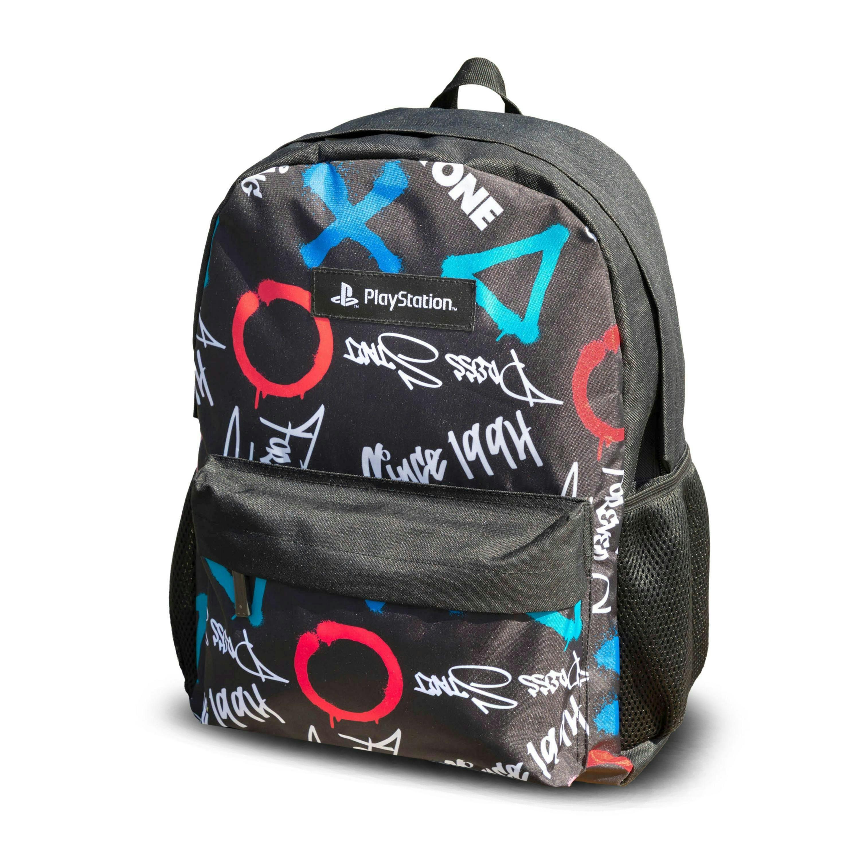 PlayStation Unisex Kids Multicoloured Logo Backpack (One Size) by Vanilla Underground , view 1 of 6