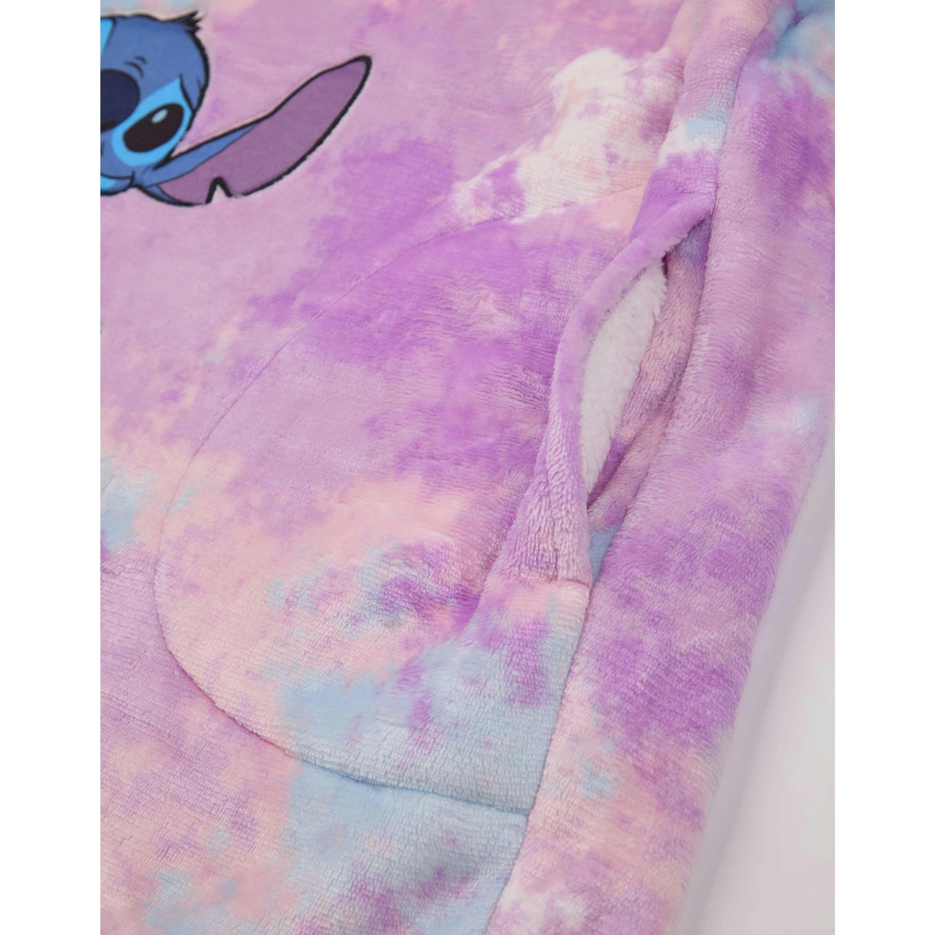 Disney Womens Multicoloured Stitch Blanket Hoodie (One Size) by Vanilla Underground , view 6 of 6