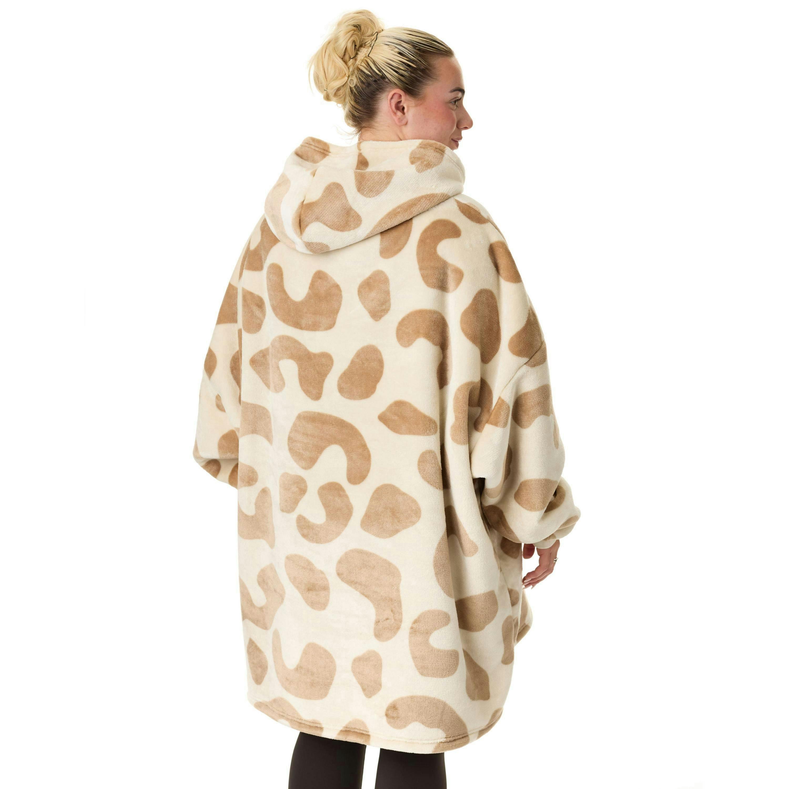 Disney Womens Beige The Lion King Blanket Hoodie (One Size) by Vanilla Underground , view 2 of 6
