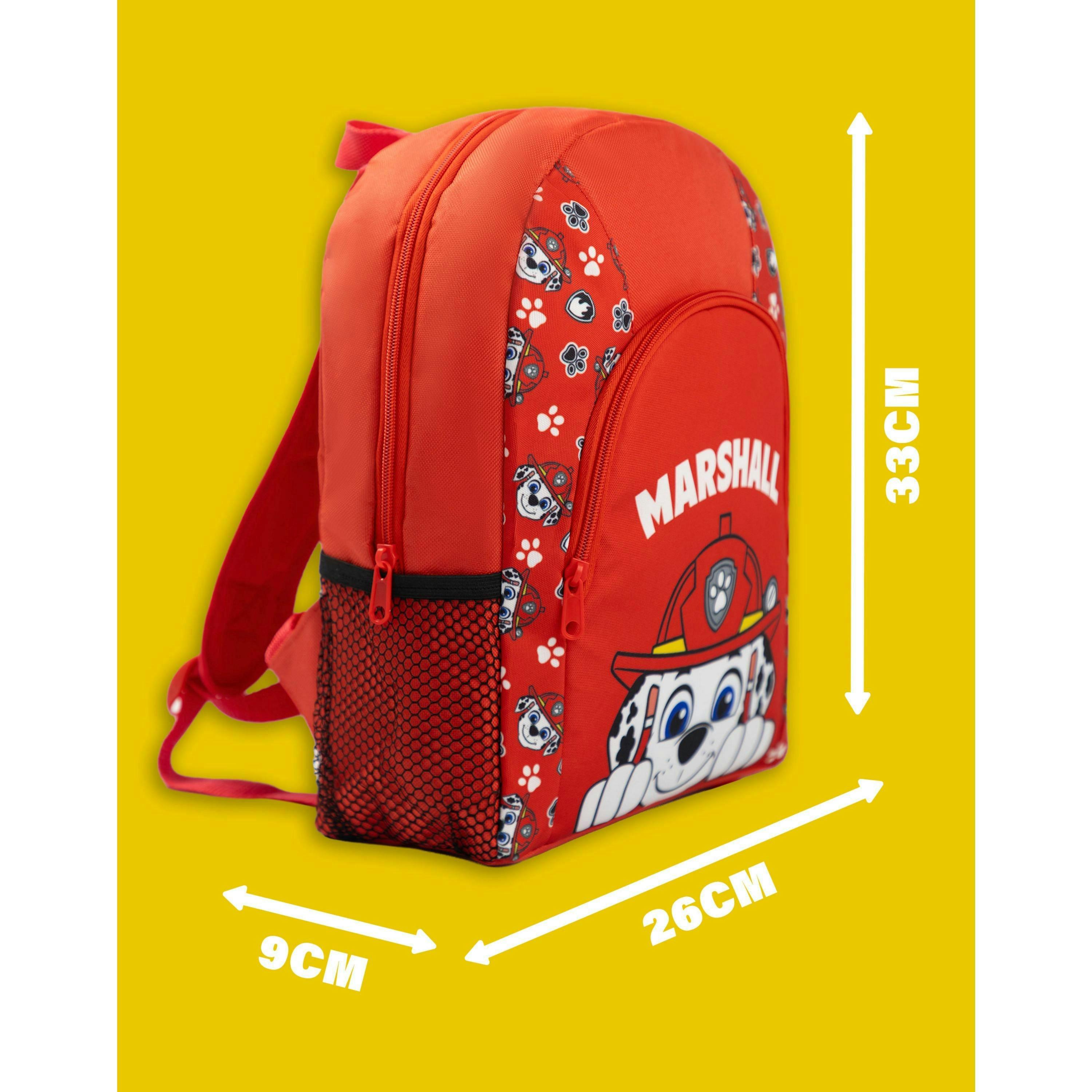 Paw Patrol Unisex Kids Red Marshall Backpack (One Size) by Vanilla Underground , view 3 of 6