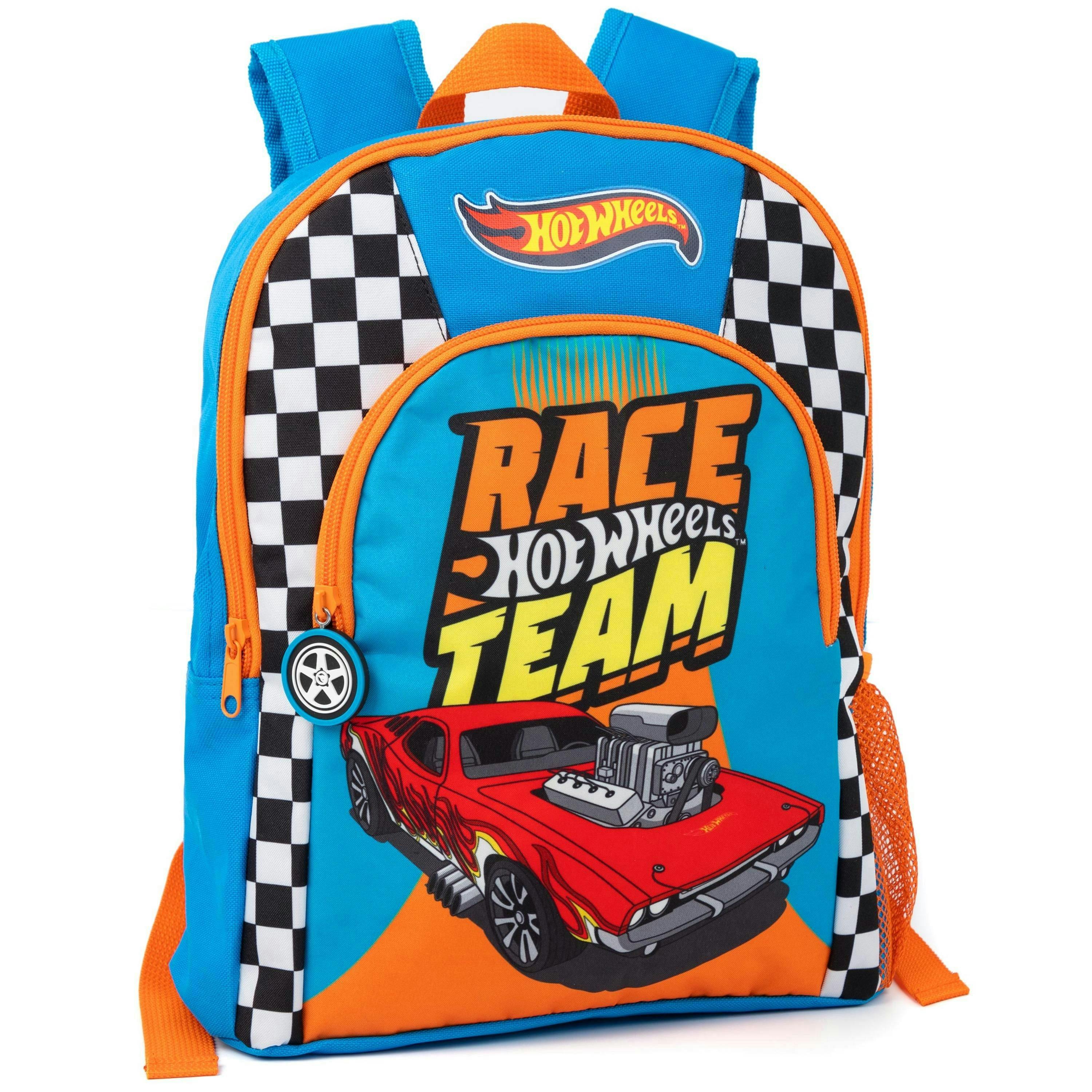 Hot Wheels Boys Blue Backpack (One Size) by Vanilla Underground , view 1 of 6
