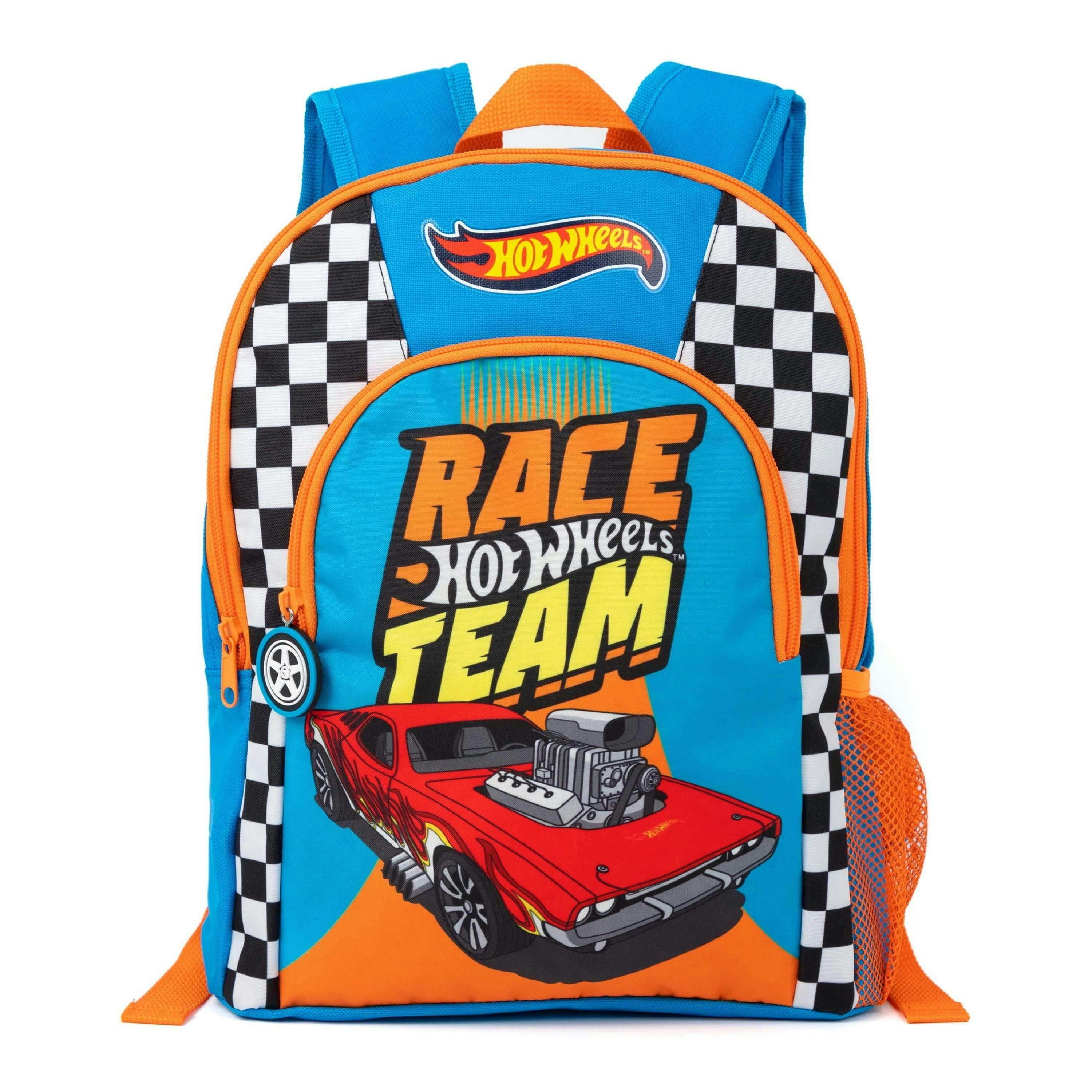 Hot Wheels Boys Blue Backpack (One Size) by Vanilla Underground , view 2 of 6