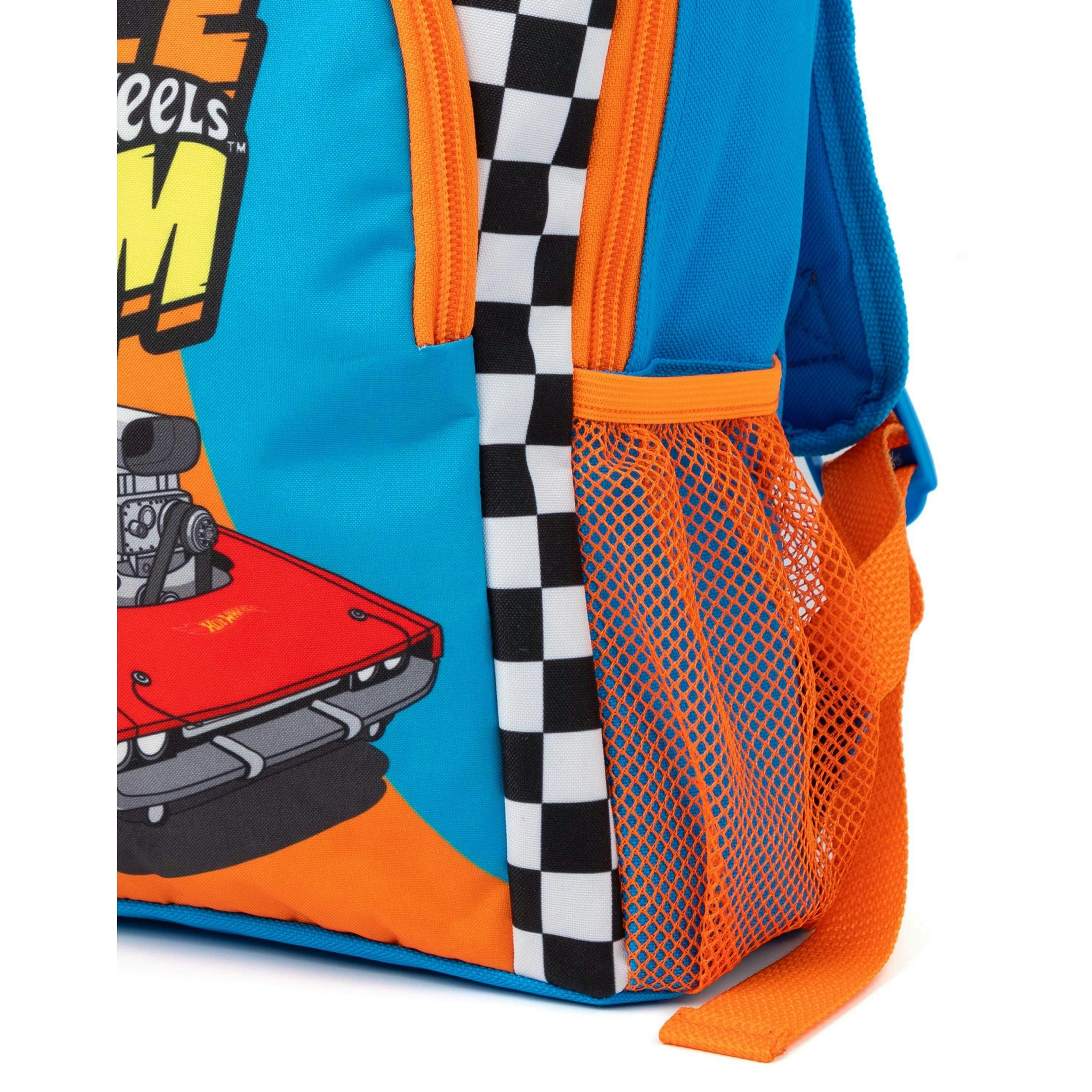 Hot Wheels Boys Blue Backpack (One Size) by Vanilla Underground , view 5 of 6