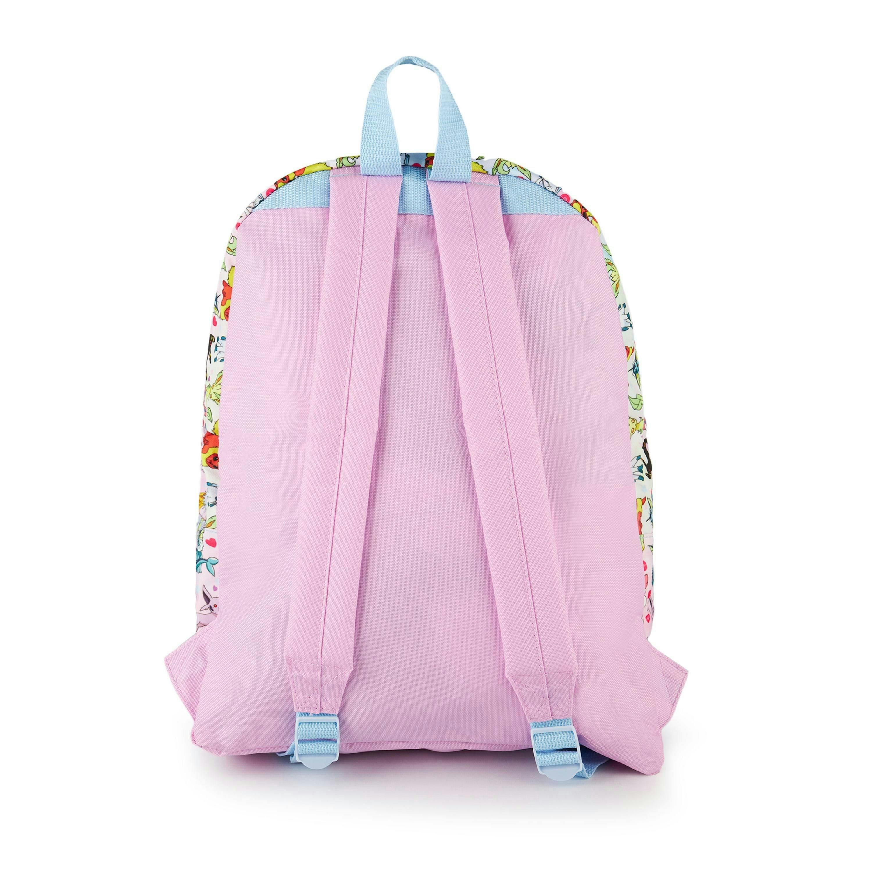Pokemon Girls Multicoloured Front Print Backpack (One Size) by Vanilla Underground , view 2 of 6