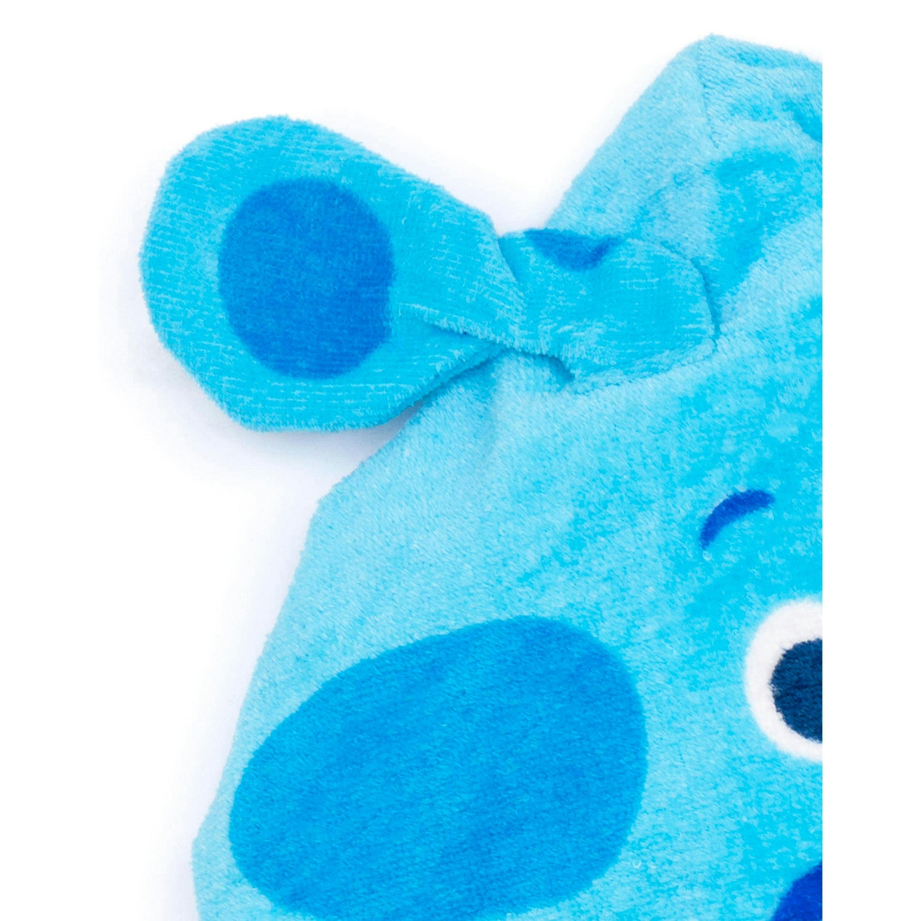 Blue's Clues & You! Unisex Kids Blue Poncho Towel (One Size) by Vanilla Underground , view 6 of 6