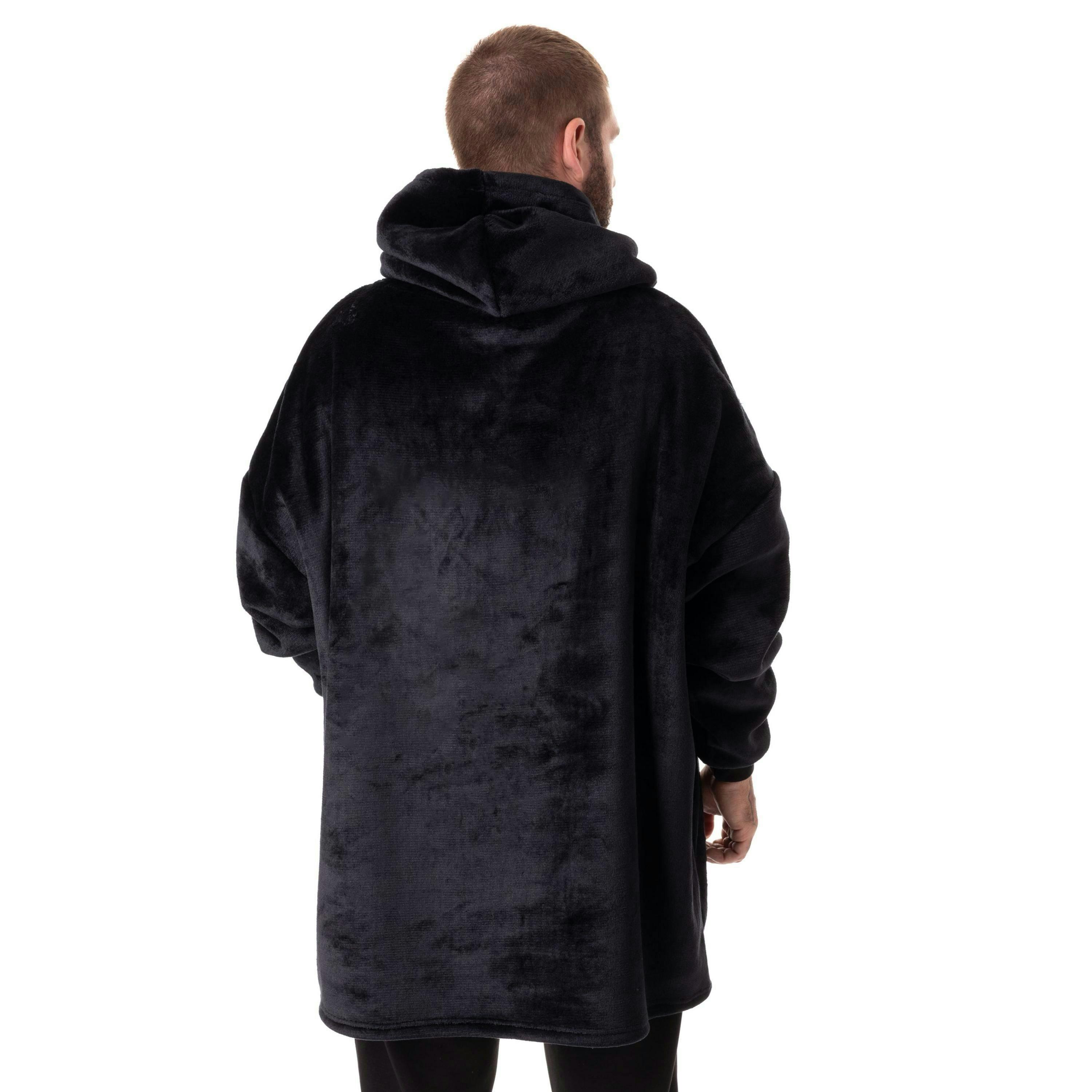 Ghostbusters Mens Multicoloured Logo AOP Blanket Hoodie (One Size) by Vanilla Underground , view 2 of 6