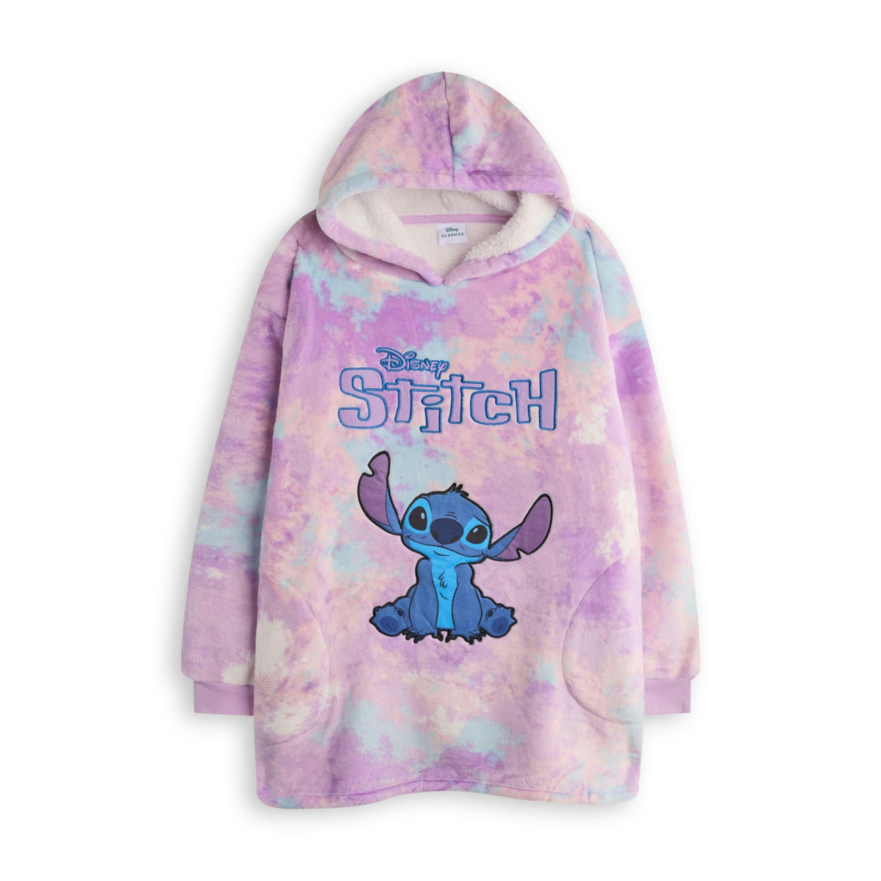 Disney Girls Multicoloured Stitch Blanket Hoodie (One Size) by Vanilla Underground , view 1 of 4