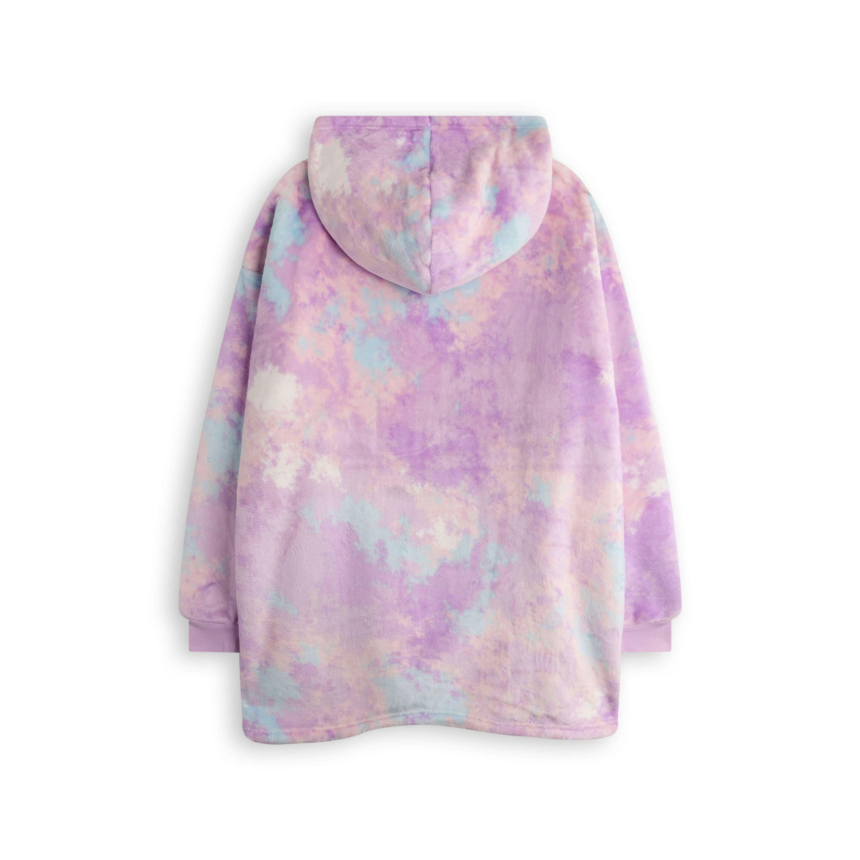 Disney Girls Multicoloured Stitch Blanket Hoodie (One Size) by Vanilla Underground , view 2 of 4