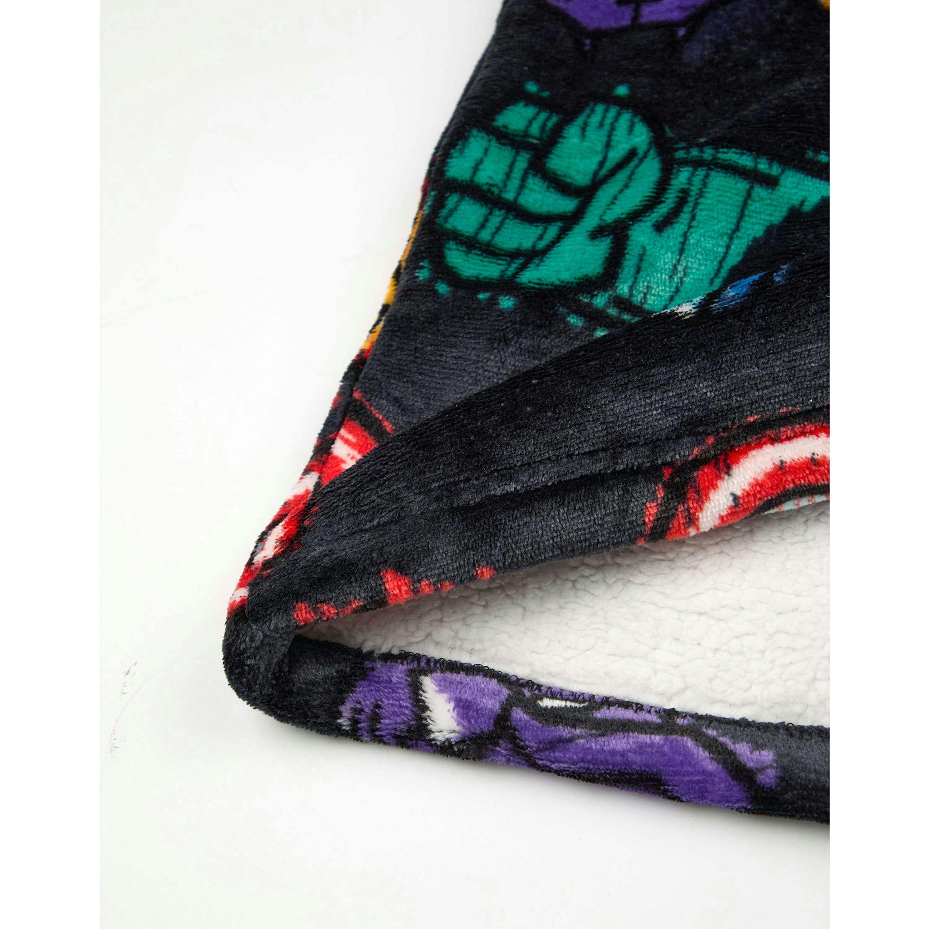 Marvel Boys Multicoloured Character Icons Blanket Hoodie (One Size) by Vanilla Underground , view 6 of 6