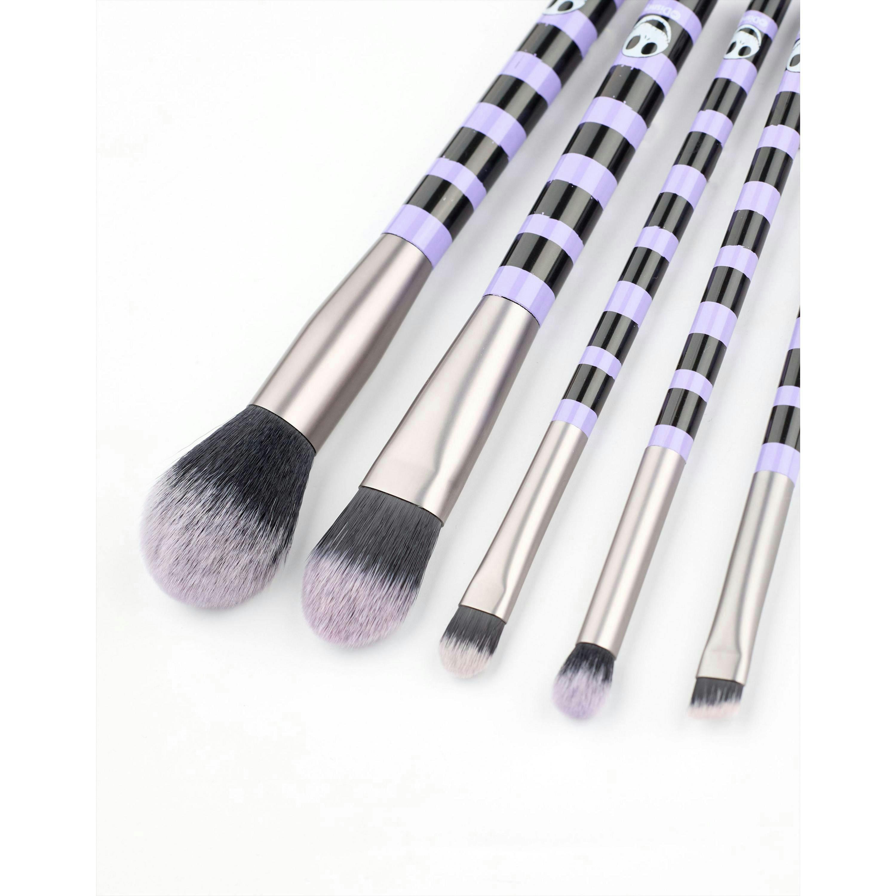 Disney The Nightmare Before Christmas Womens Multicoloured The Nightmare Before Christmas Jack And Sally Makeup Brush Set (One Size) by Vanilla Underground , view 5 of 6