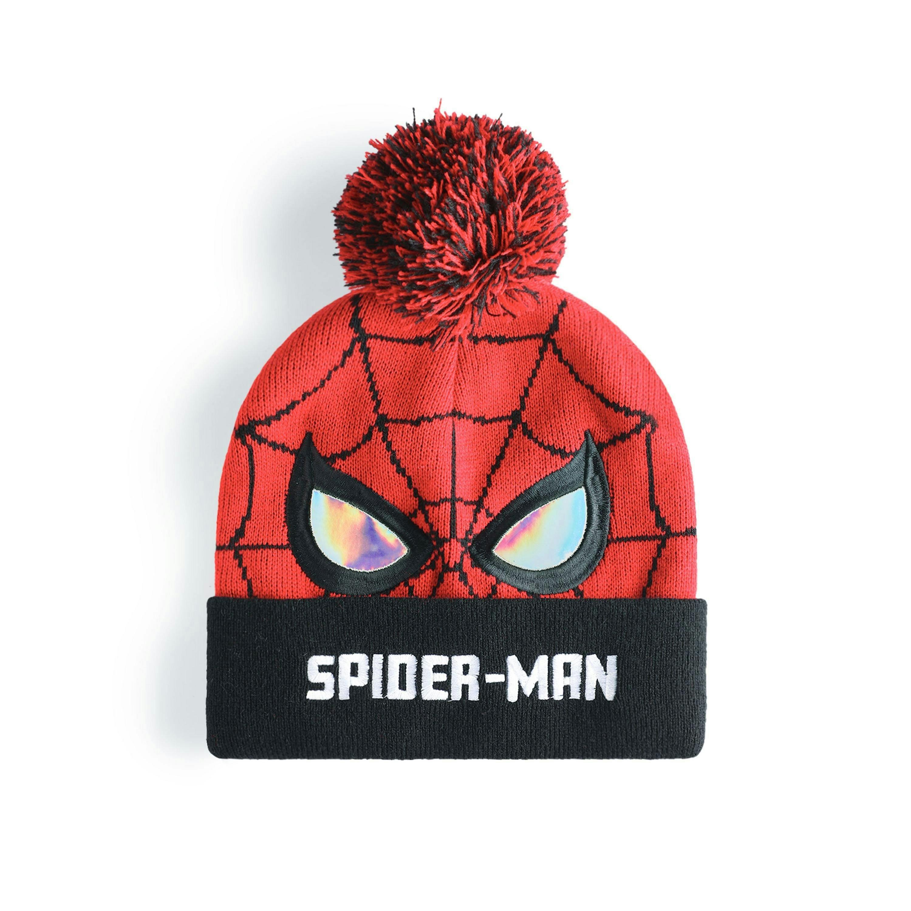 Marvel Boys Multicoloured Character Beanie and Gloves Set (One Size) by Vanilla Underground , view 3 of 6
