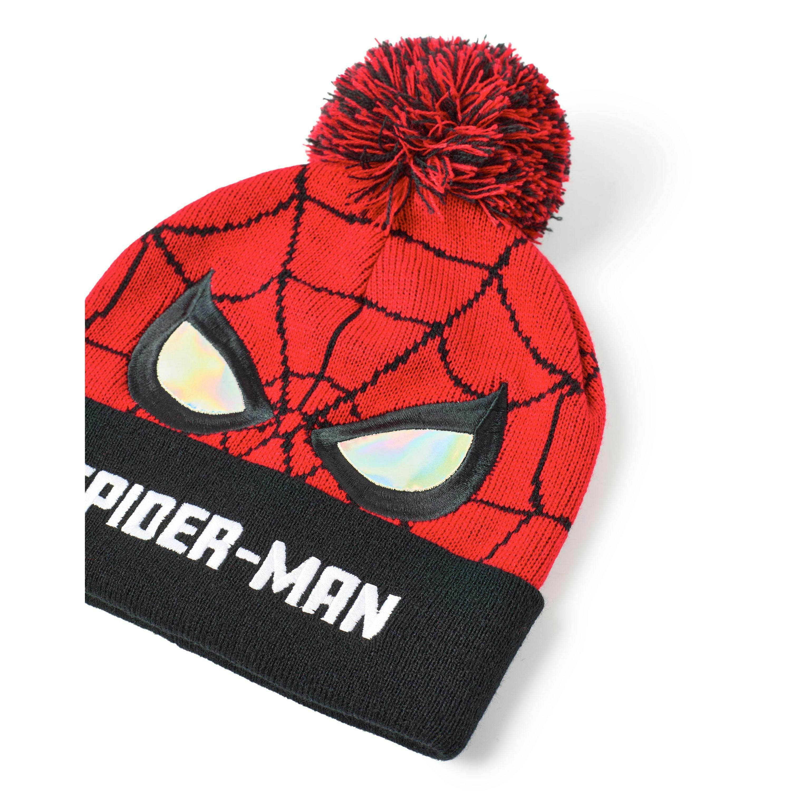 Marvel Boys Multicoloured Character Beanie and Gloves Set (One Size) by Vanilla Underground , view 5 of 6