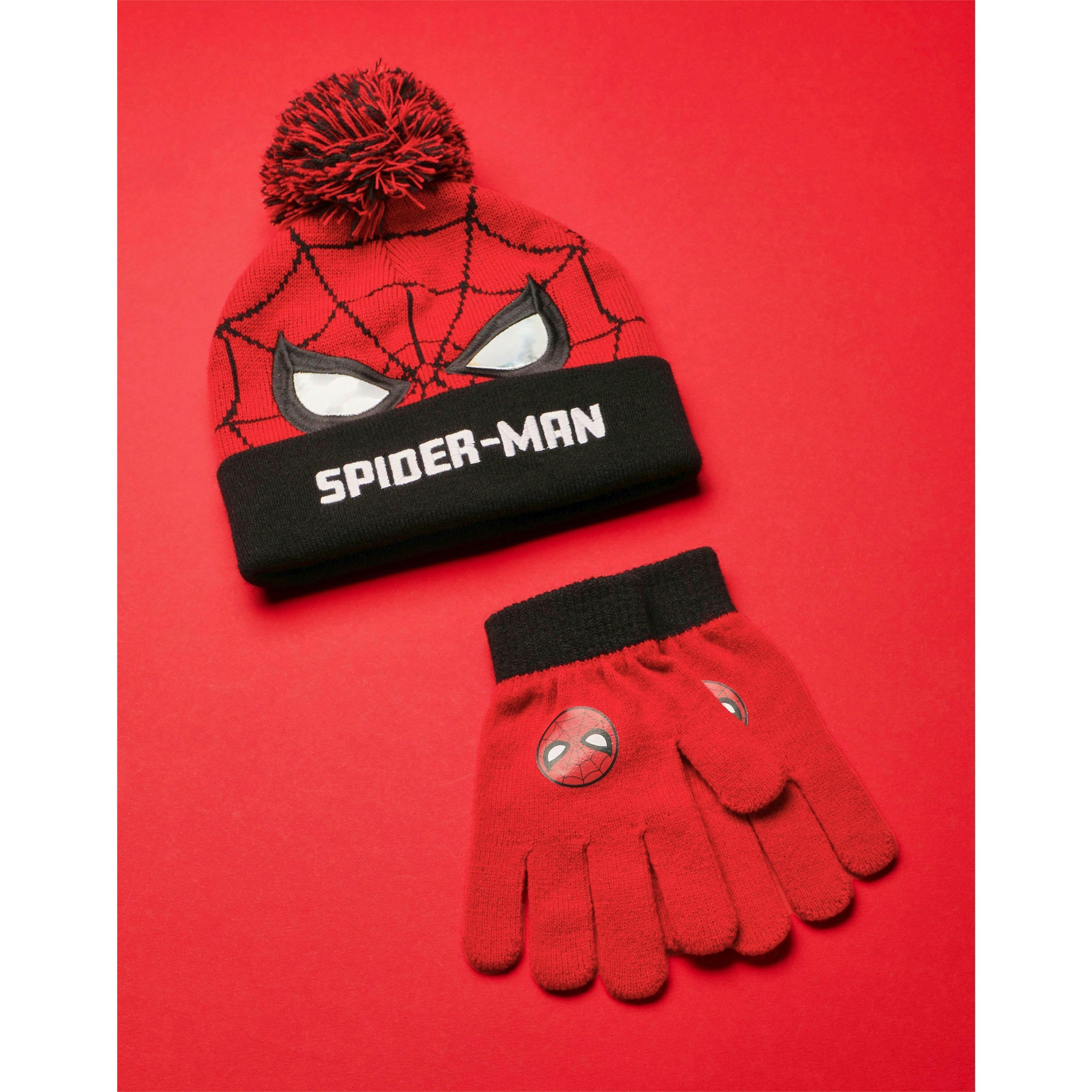 Marvel Boys Multicoloured Character Beanie and Gloves Set (One Size) by Vanilla Underground , view 6 of 6