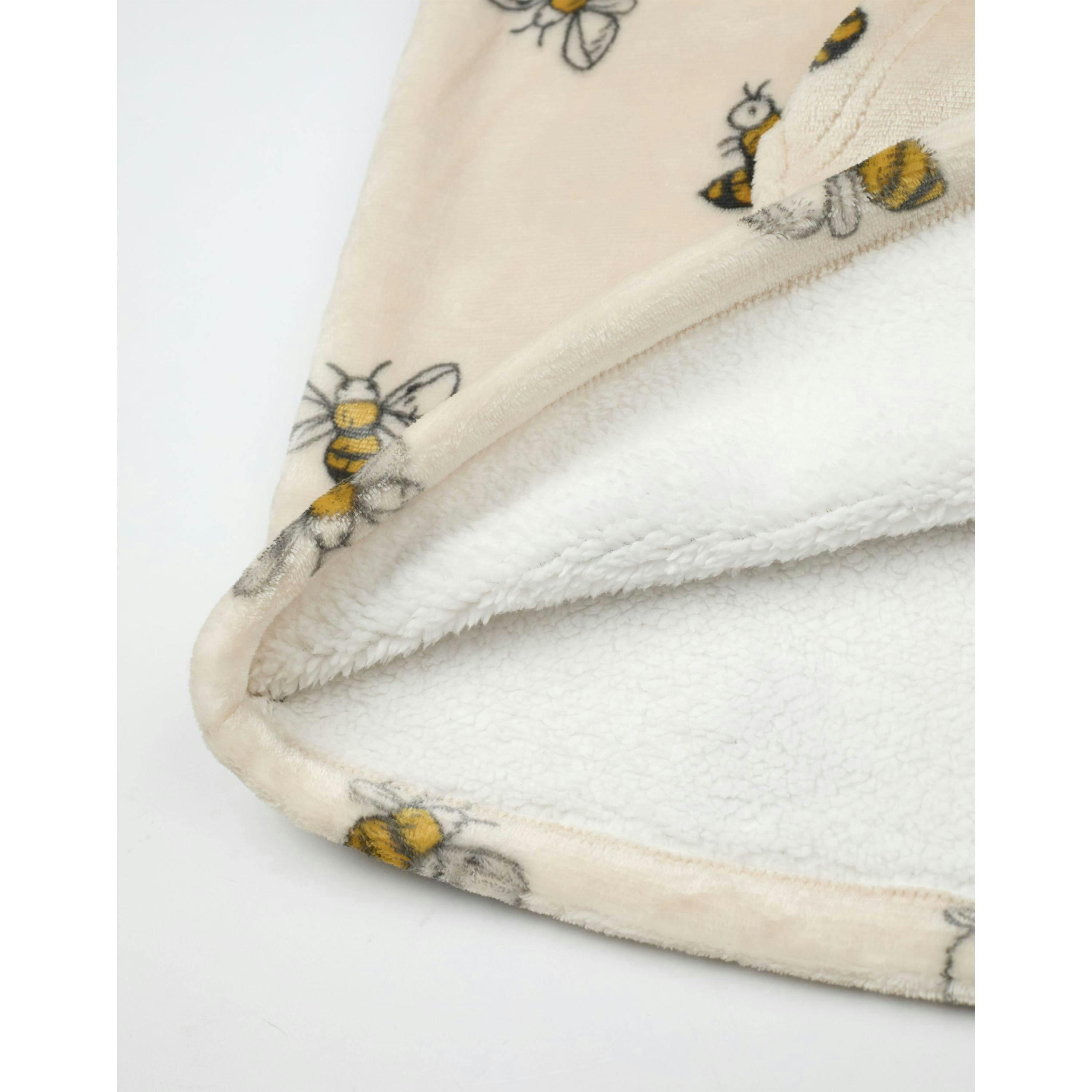 Disney Womens Beige Winnie The Pooh Blanket Hoodie (One Size) by Vanilla Underground , view 5 of 6