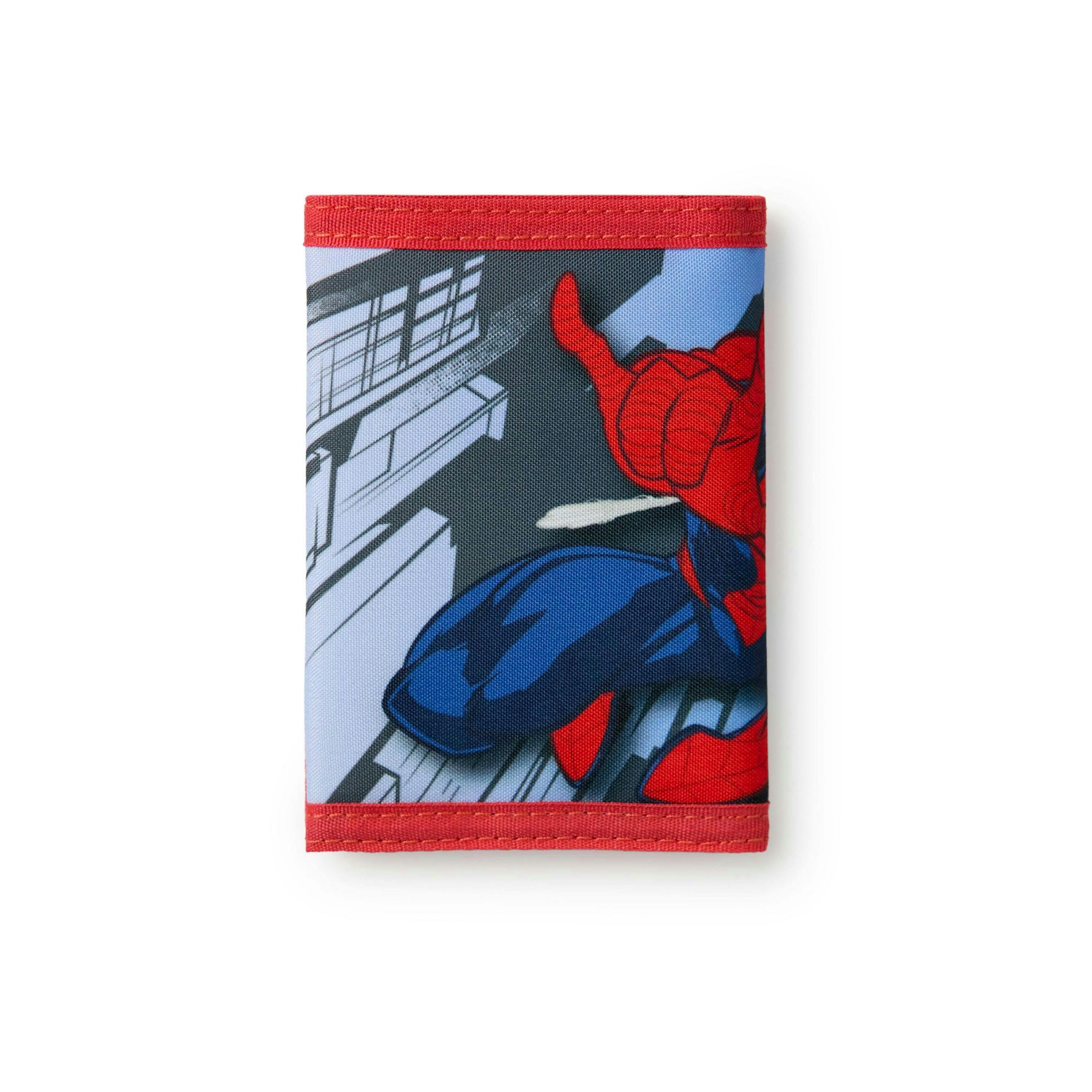Spiderman Boys Multicoloured Thwip Velcro Wallet (One Size) by Vanilla Underground , view 2 of 6
