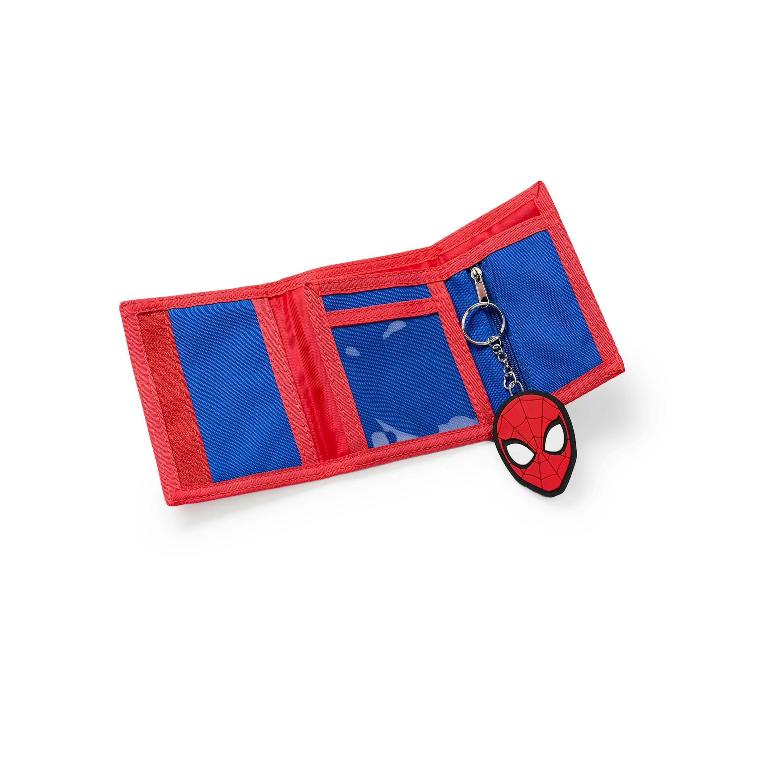 Spiderman Boys Multicoloured Thwip Velcro Wallet (One Size) by Vanilla Underground , view 5 of 6
