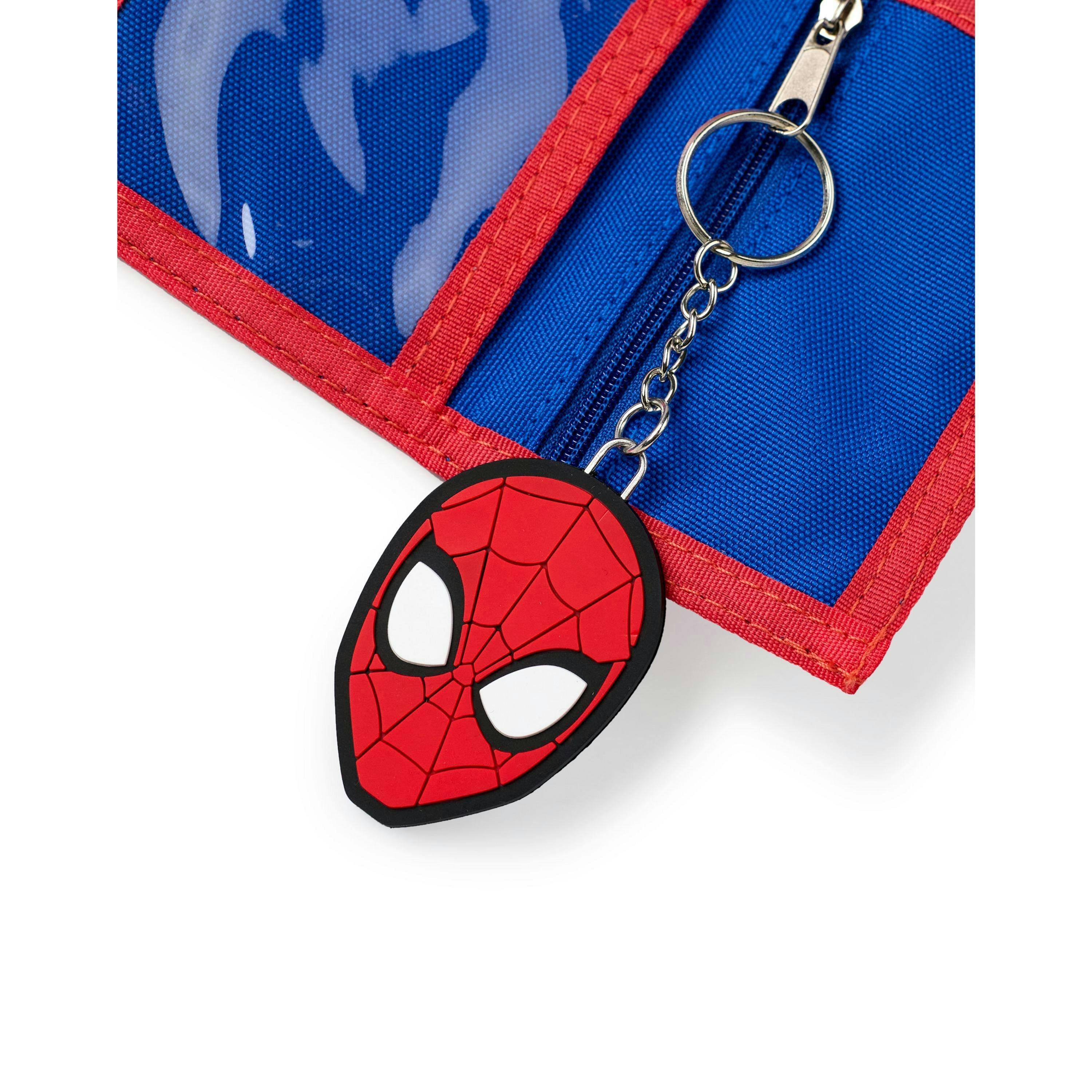 Spiderman Boys Multicoloured Thwip Velcro Wallet (One Size) by Vanilla Underground , view 6 of 6