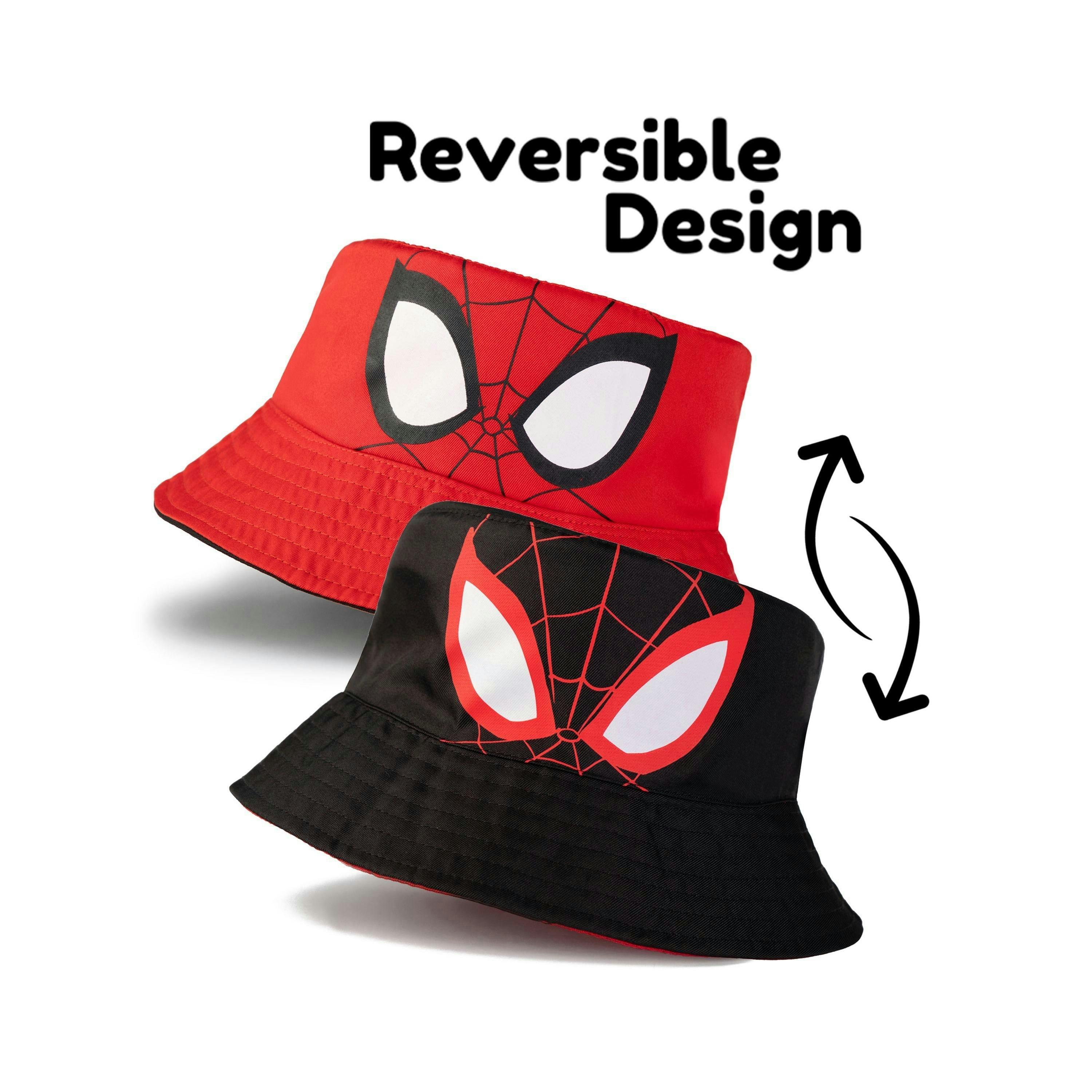 Marvel Boys Multicoloured Spiderman Bucket Hat (One Size) by Vanilla Underground , view 2 of 6