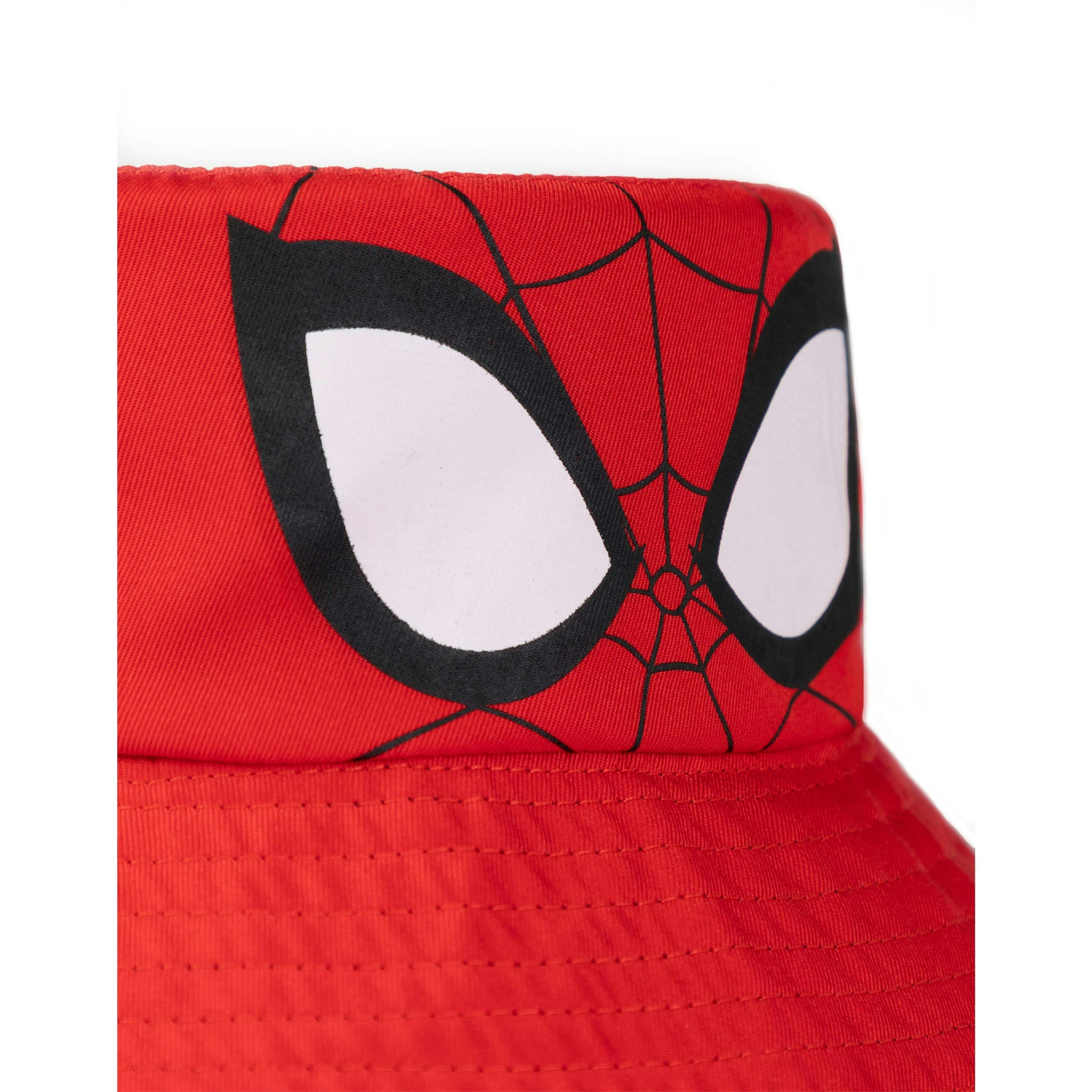 Marvel Boys Multicoloured Spiderman Bucket Hat (One Size) by Vanilla Underground , view 3 of 6