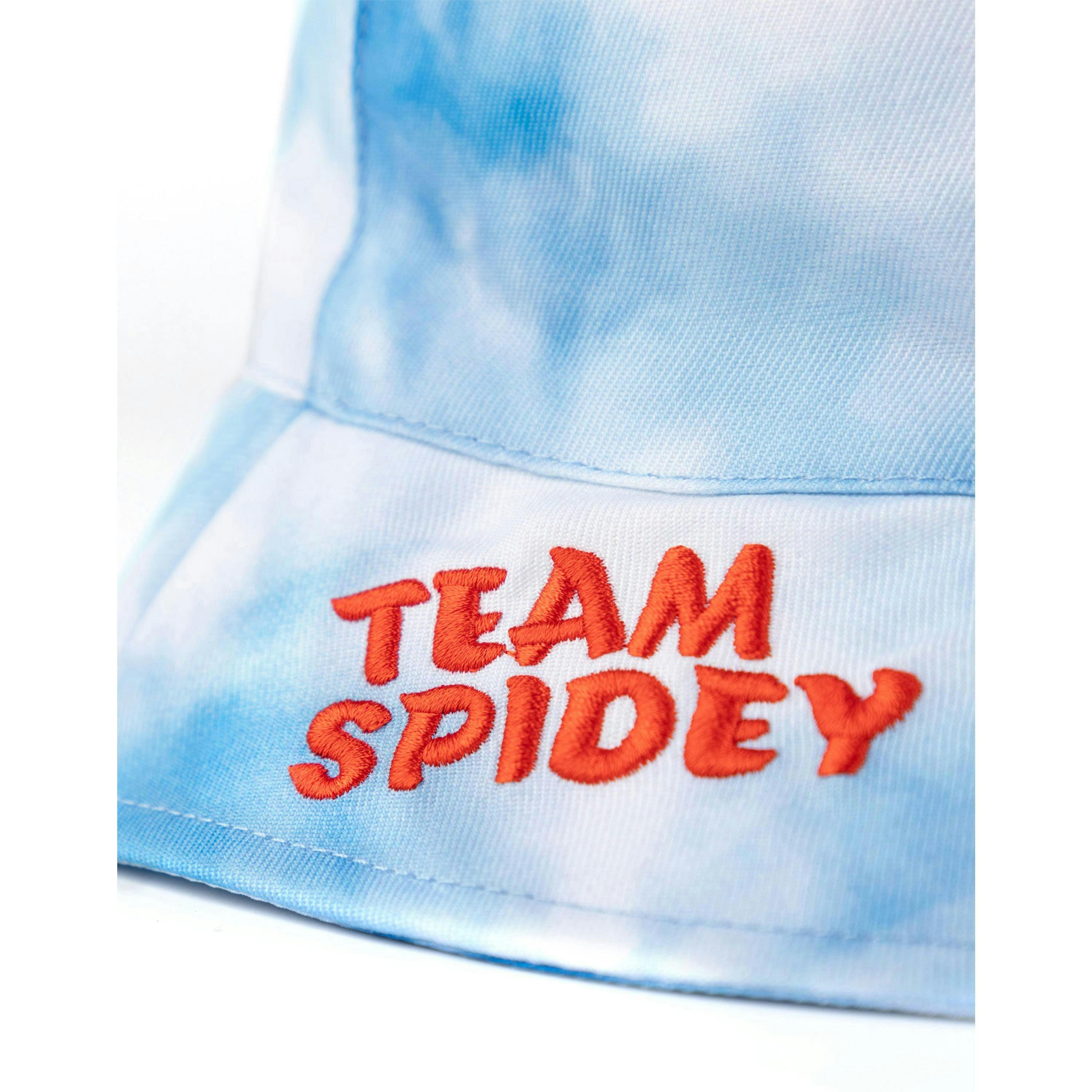 Marvel Spidey and His Amazing Friends Boys Blue Team Spidey Bucket Hat (One Size) by Vanilla Underground , view 4 of 6