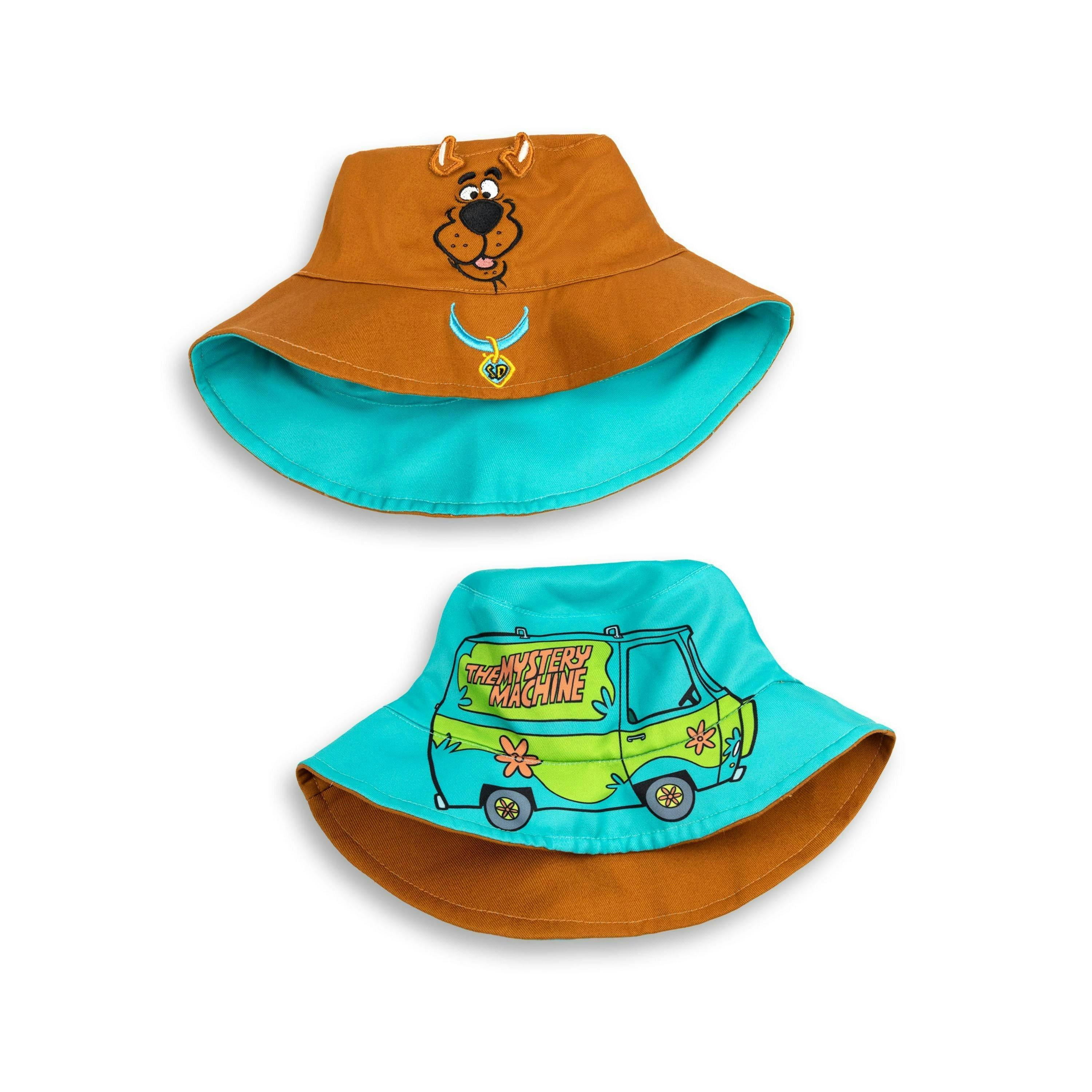 Scooby Doo Unisex Kids Multicoloured Reversible Bucket Hat (One Size) by Vanilla Underground , view 1 of 6