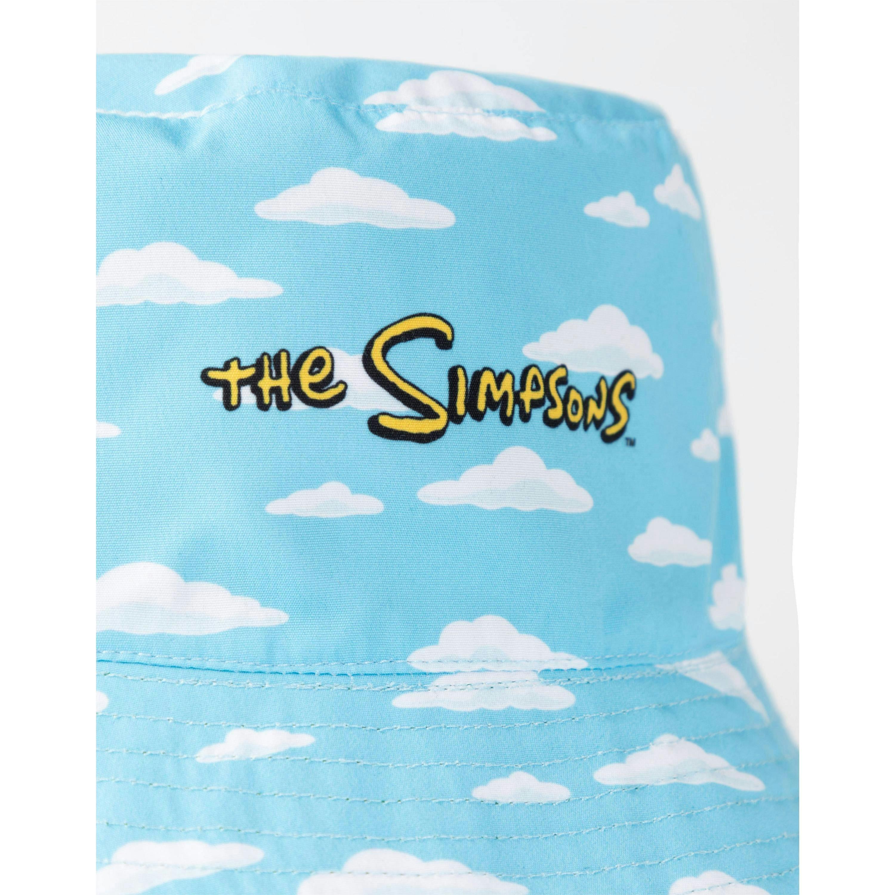 The Simpsons Mens Multicoloured Reversible Homer Bucket Hat (One Size) by Vanilla Underground , view 4 of 6