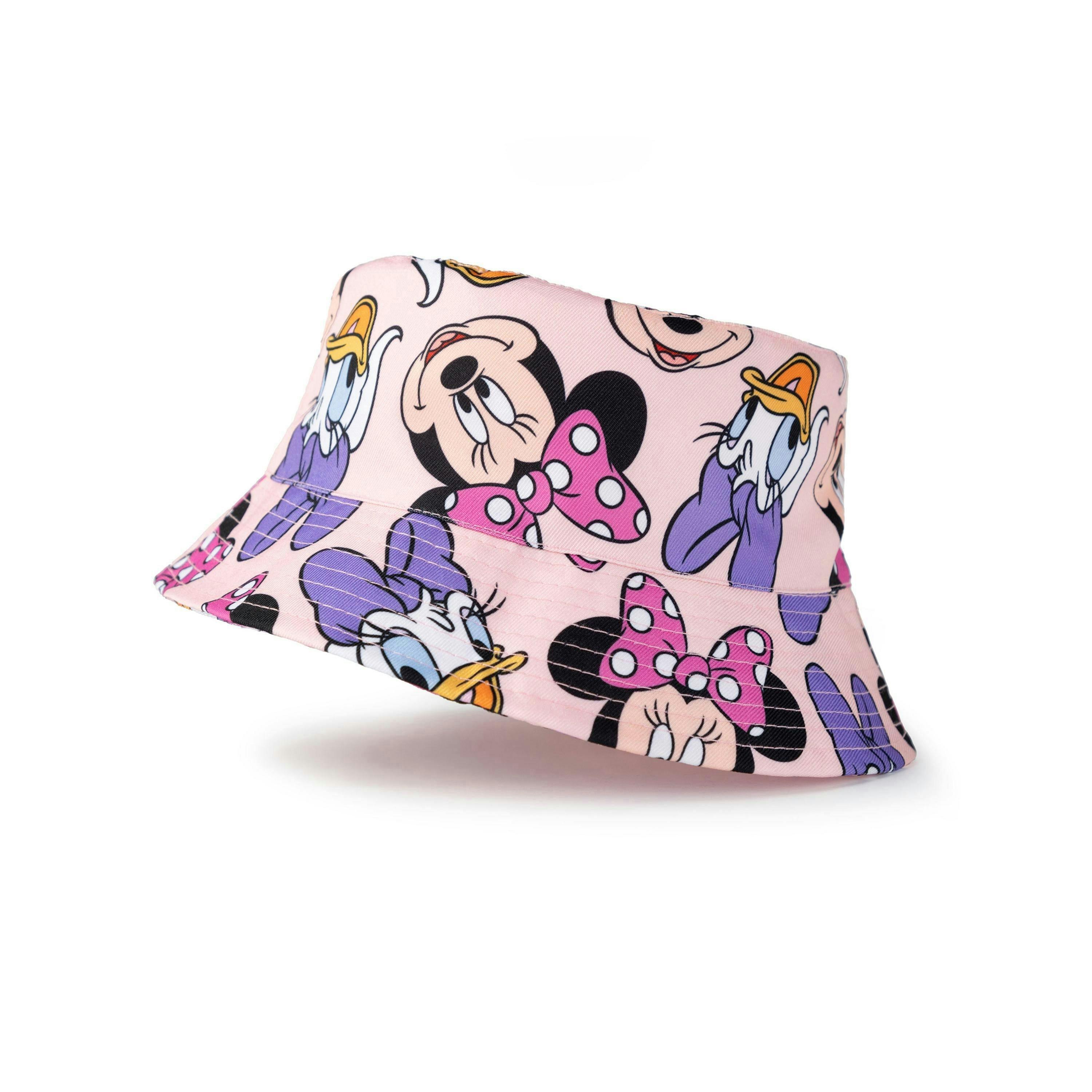 Disney Girls Pink Minnie Mouse Bucket Hat & Cap Set (One Size) by Vanilla Underground , view 3 of 6