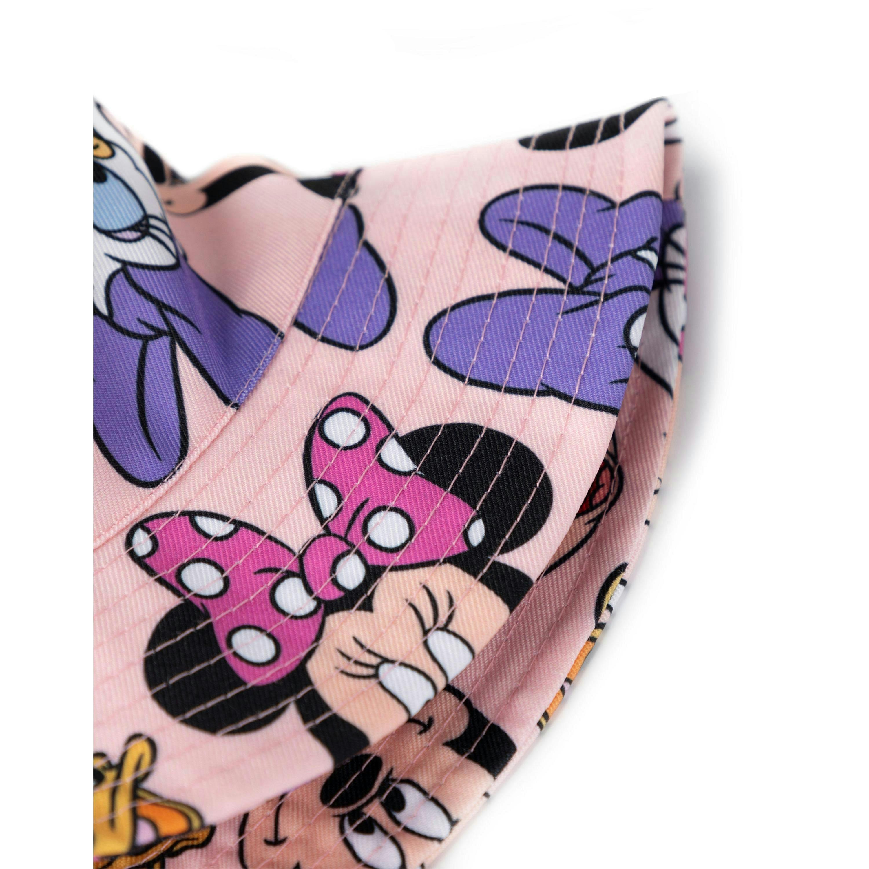 Disney Girls Pink Minnie Mouse Bucket Hat & Cap Set (One Size) by Vanilla Underground , view 5 of 6