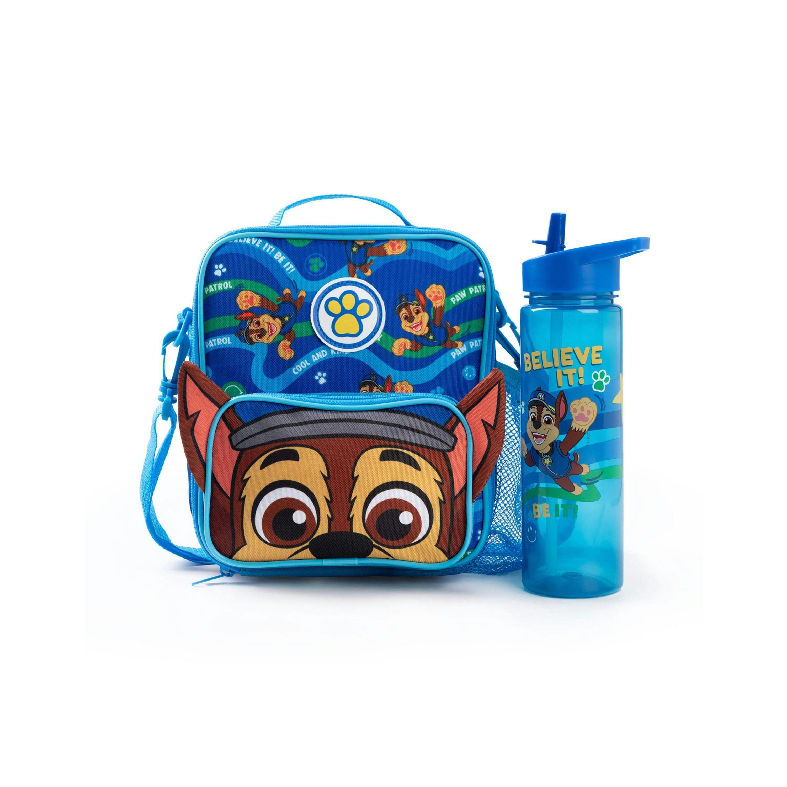 Paw Patrol Boys Blue Believe It, Be It Lunch Bag and Bottle Set (One Size) by Vanilla Underground , view 1 of 6