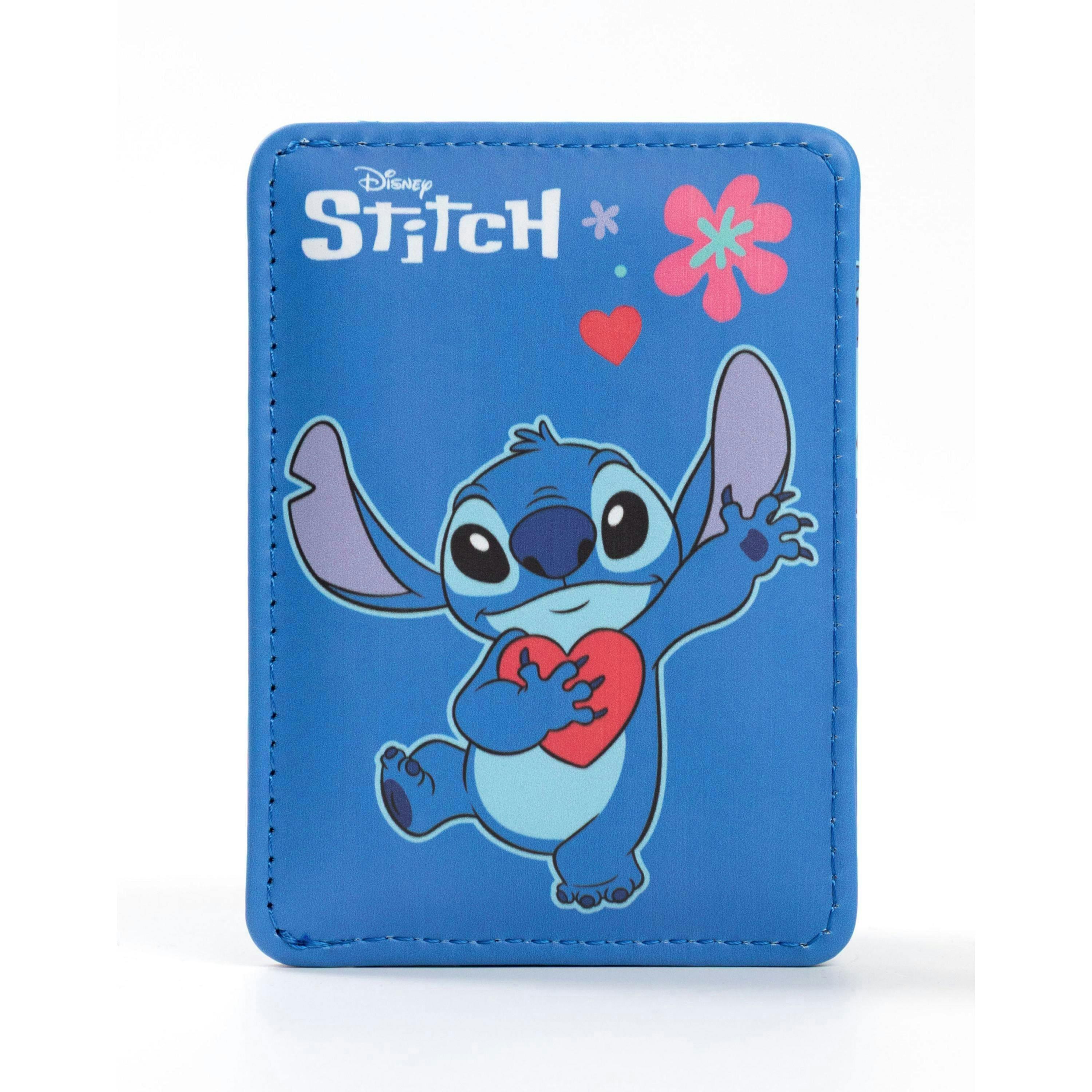 Lilo & Stitch Womens Blue Cardholder & Keyring Wallet Gift Set (One Size) by Vanilla Underground , view 5 of 6
