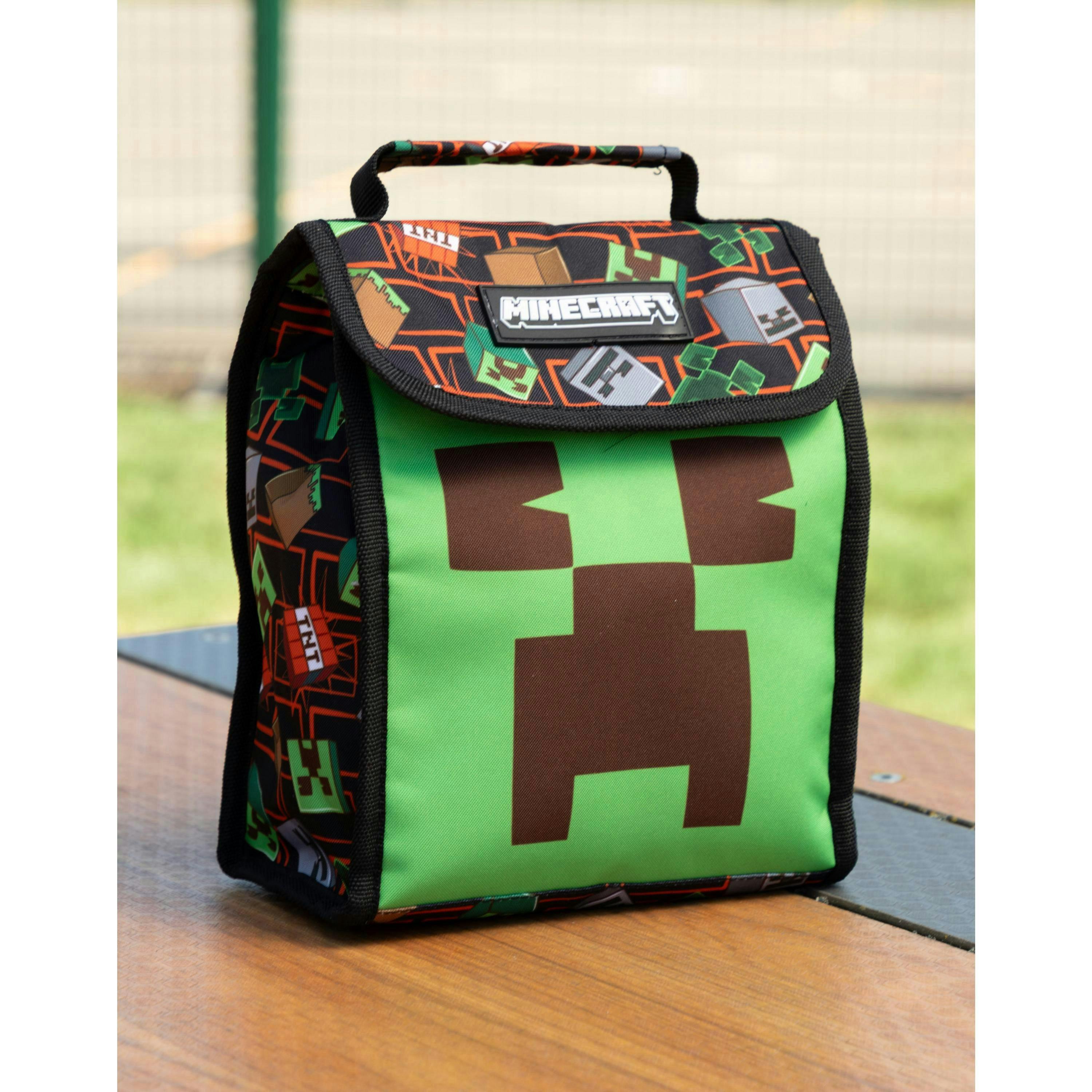 Minecraft Unisex Kids Multicoloured TNT 3 Piece Backpack Set (One Size) by Vanilla Underground , view 5 of 6