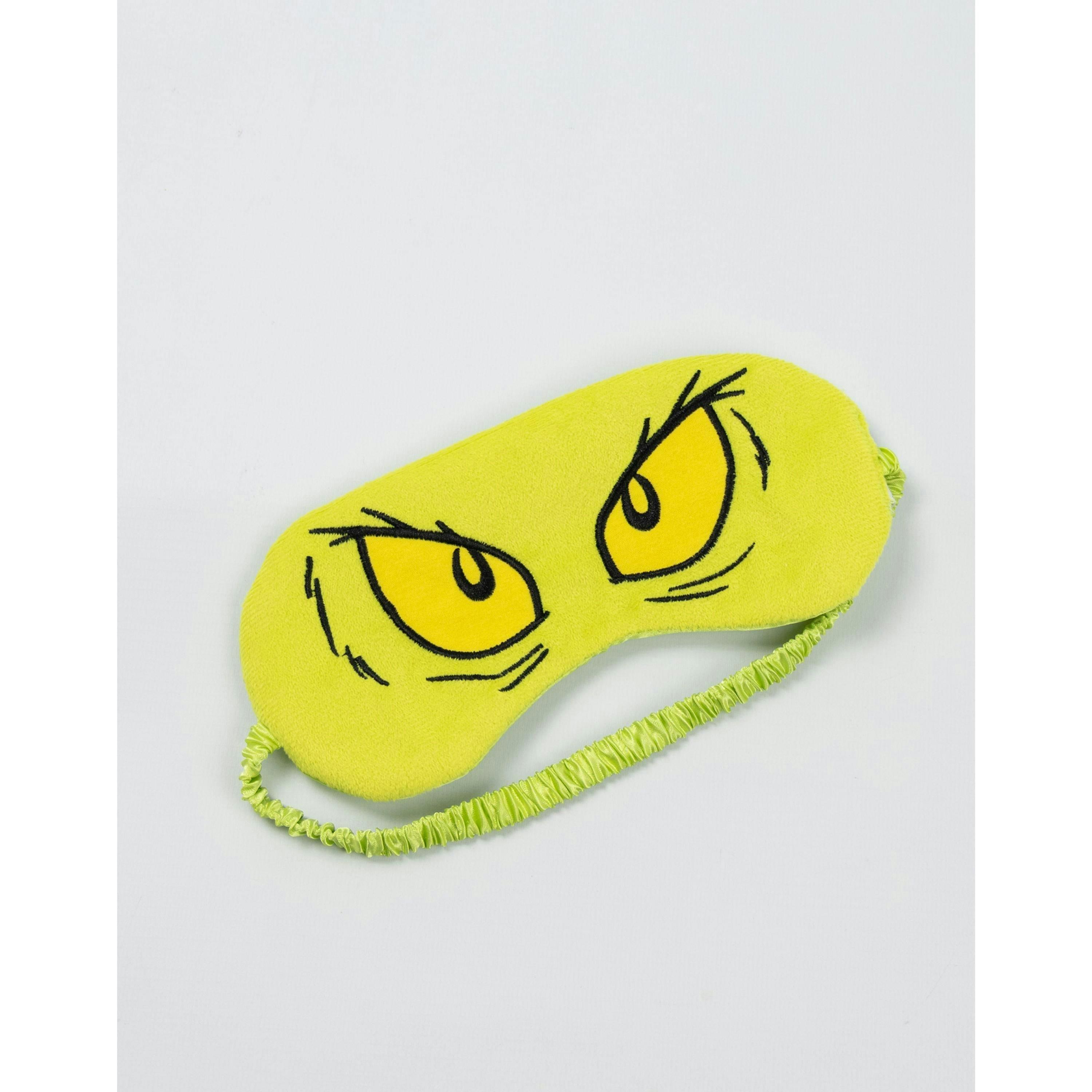 The Grinch Unisex Green Character Hot Water Bottle With Eye Mask and Socks (One Size) by Vanilla Underground , view 5 of 6