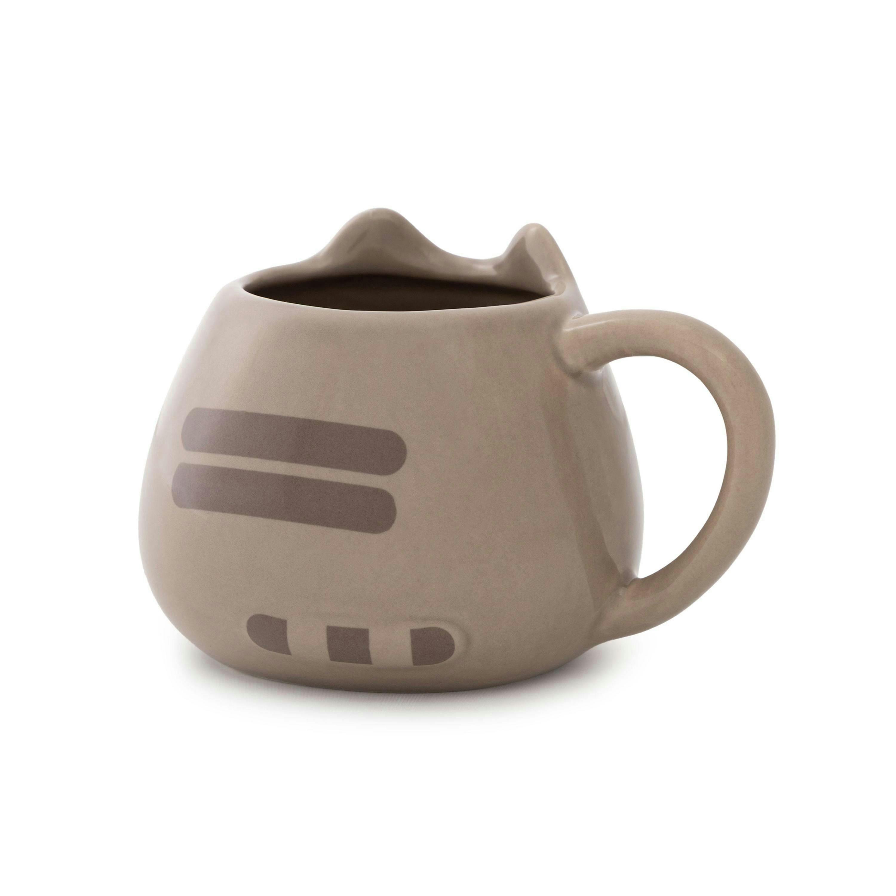Pusheen Womens Brown 3D Face Mug and Sock Gift Set (One Size) by Vanilla Underground , view 2 of 6