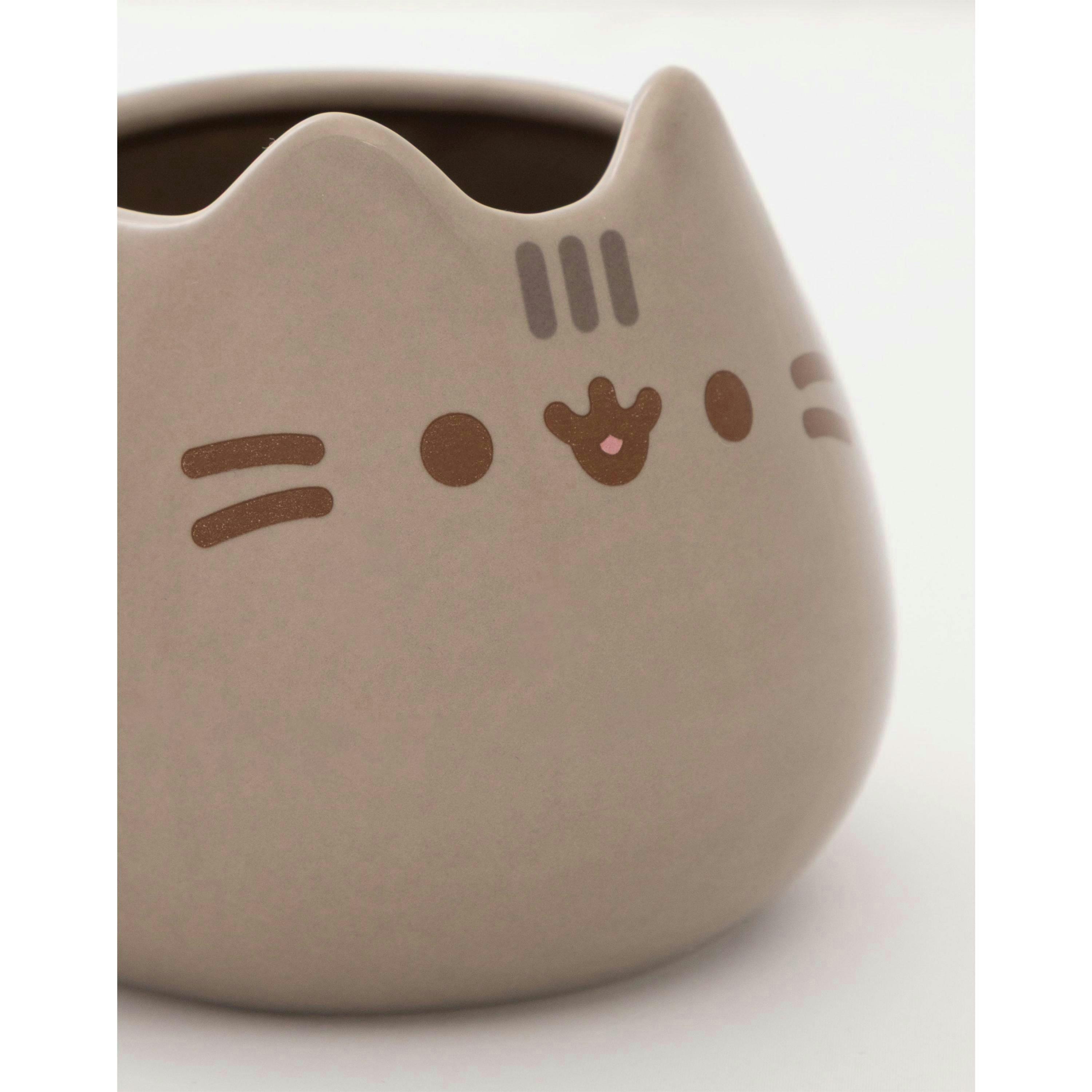 Pusheen Womens Brown 3D Face Mug and Sock Gift Set (One Size) by Vanilla Underground , view 4 of 6