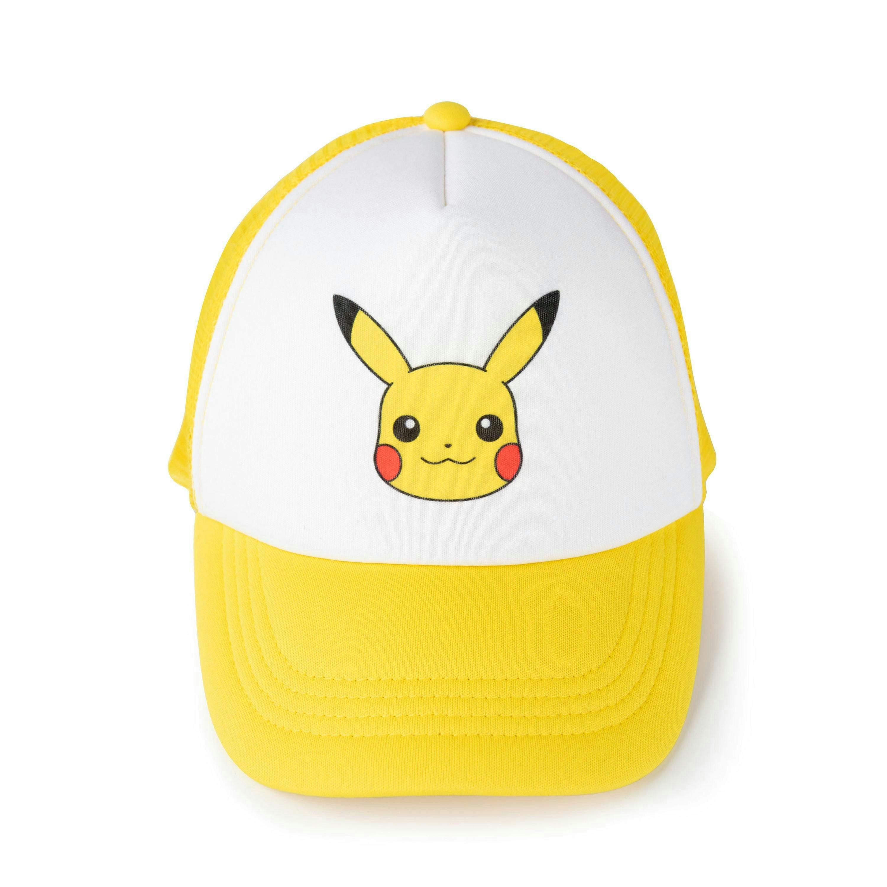 Pokemon Unisex Kids Yellow Pikachu Adjustable Curved Peak Cap (One Size) by Vanilla Underground , view 3 of 6