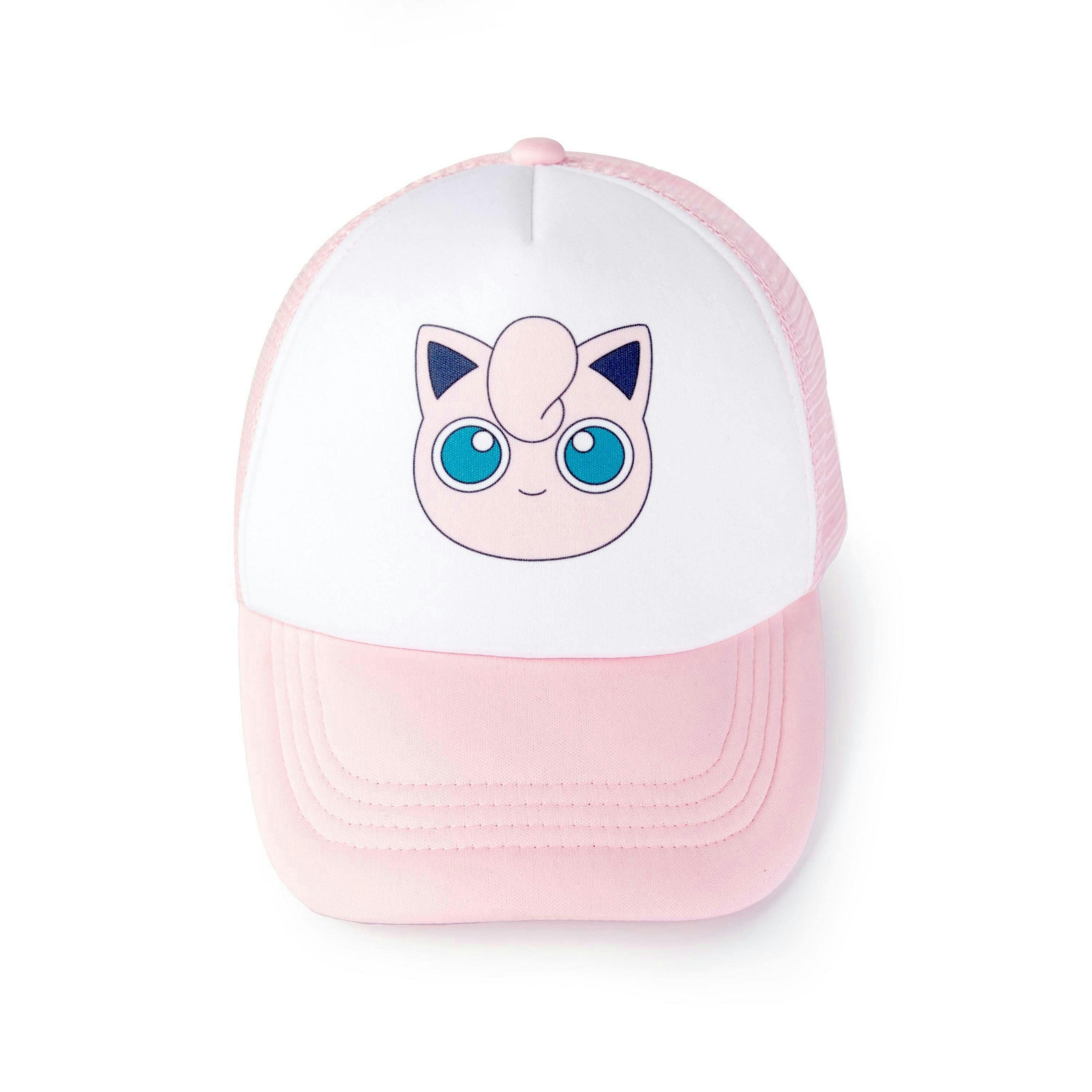 Pokemon Girls Pink Jigglypuff Adjustable Curved Peak Cap (One Size) by Vanilla Underground , view 5 of 6
