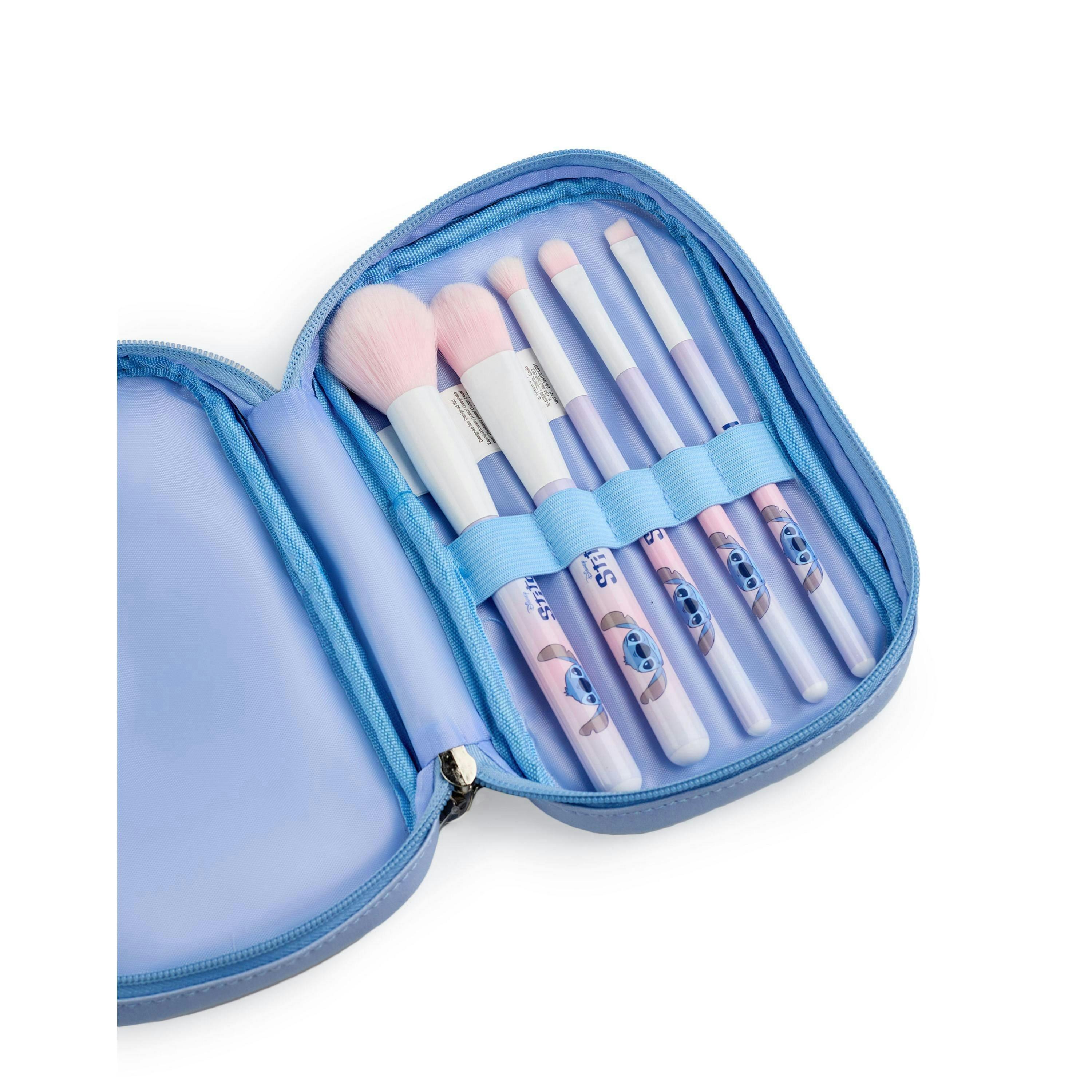 Disney Womens Multicoloured Stitch Makeup Brush Set (One Size) by Vanilla Underground , view 4 of 6