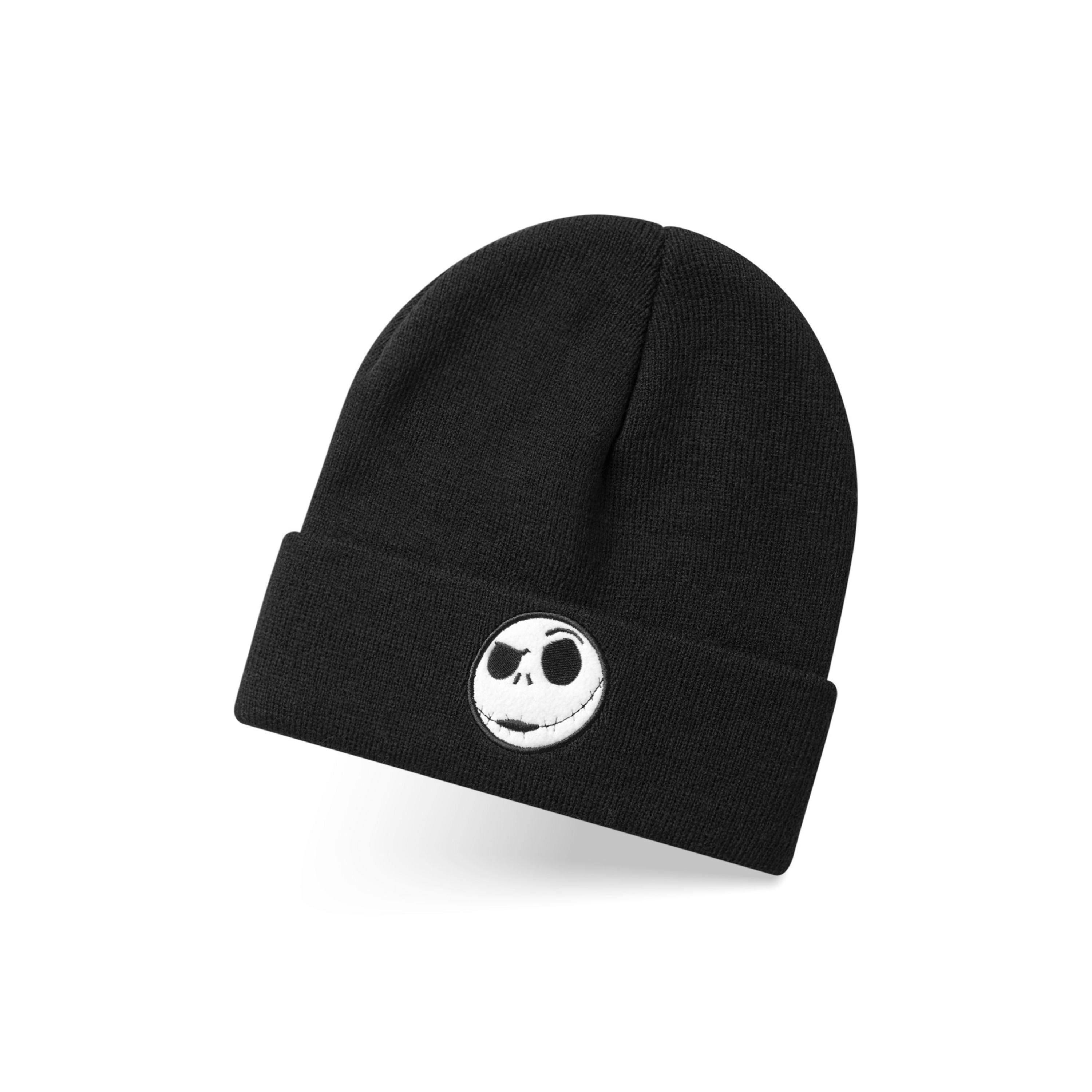 Disney Unisex Black The Nightmare Before Christmas Beanie Hat (One Size) by Vanilla Underground , view 1 of 6
