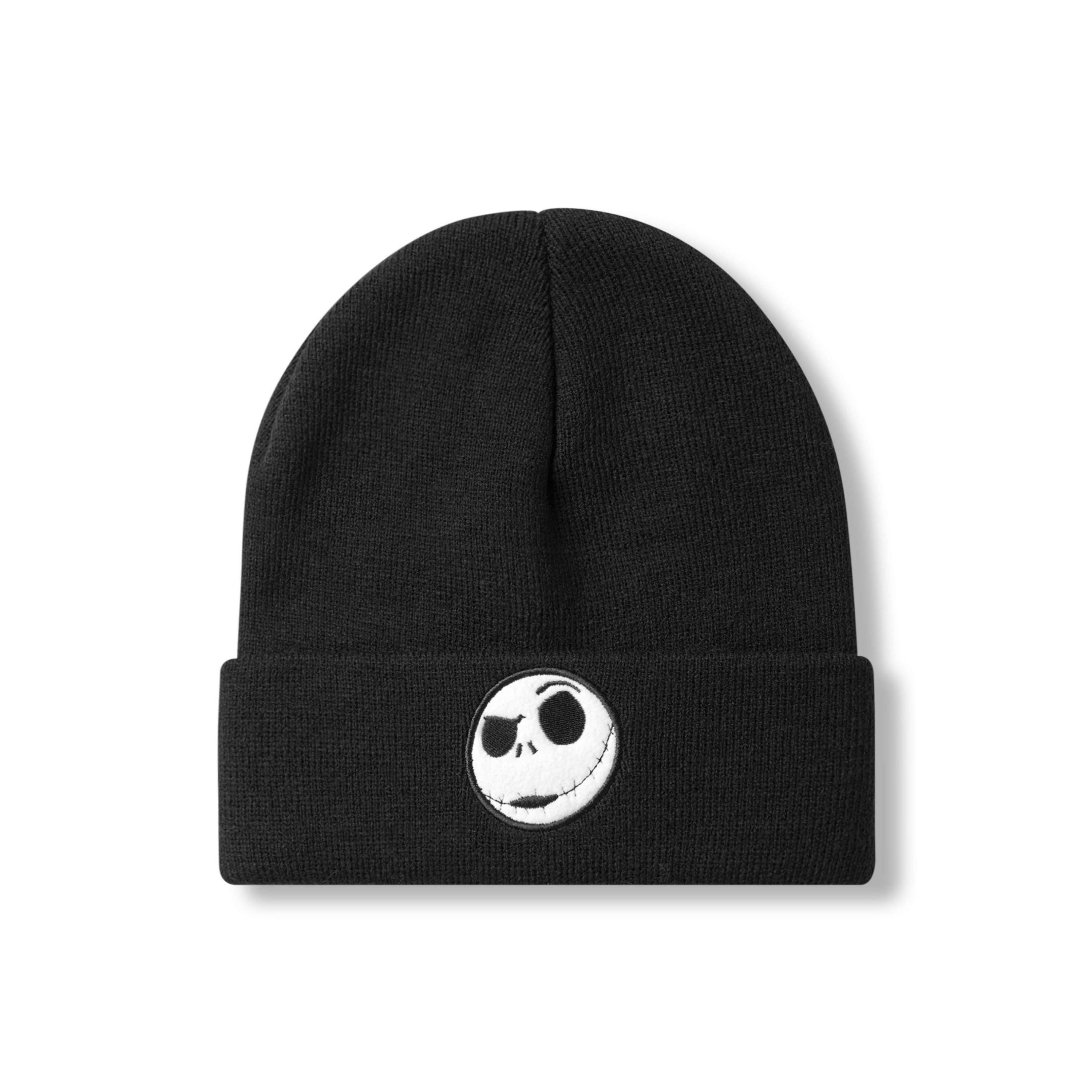 Disney Unisex Black The Nightmare Before Christmas Beanie Hat (One Size) by Vanilla Underground , view 3 of 6