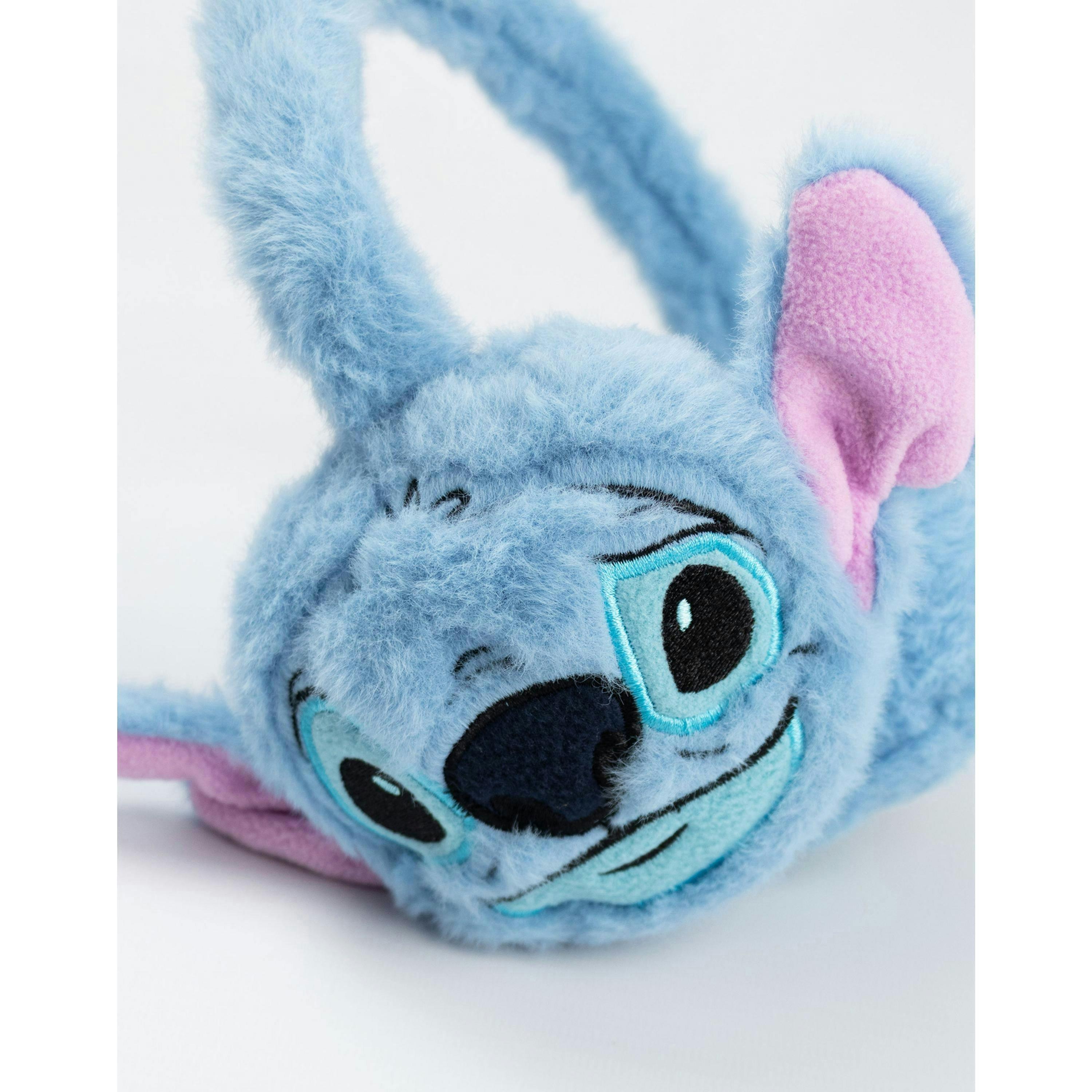 Disney Girls Blue Stitch Earmuffs (One Size) by Vanilla Underground , view 3 of 6