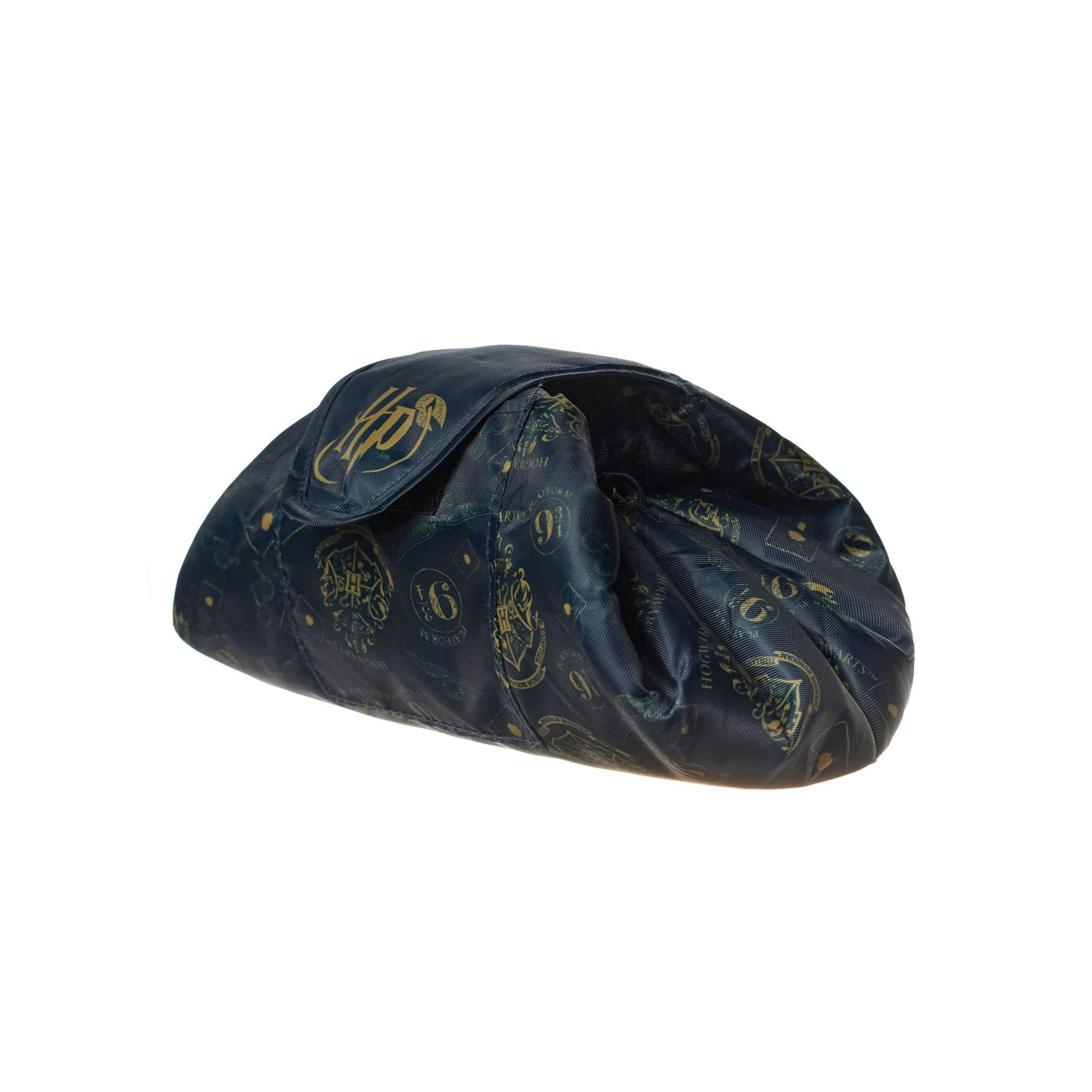 Harry Potter Womens Blue Icons AOP Makeup Bag (One Size) by Vanilla Underground , view 3 of 6
