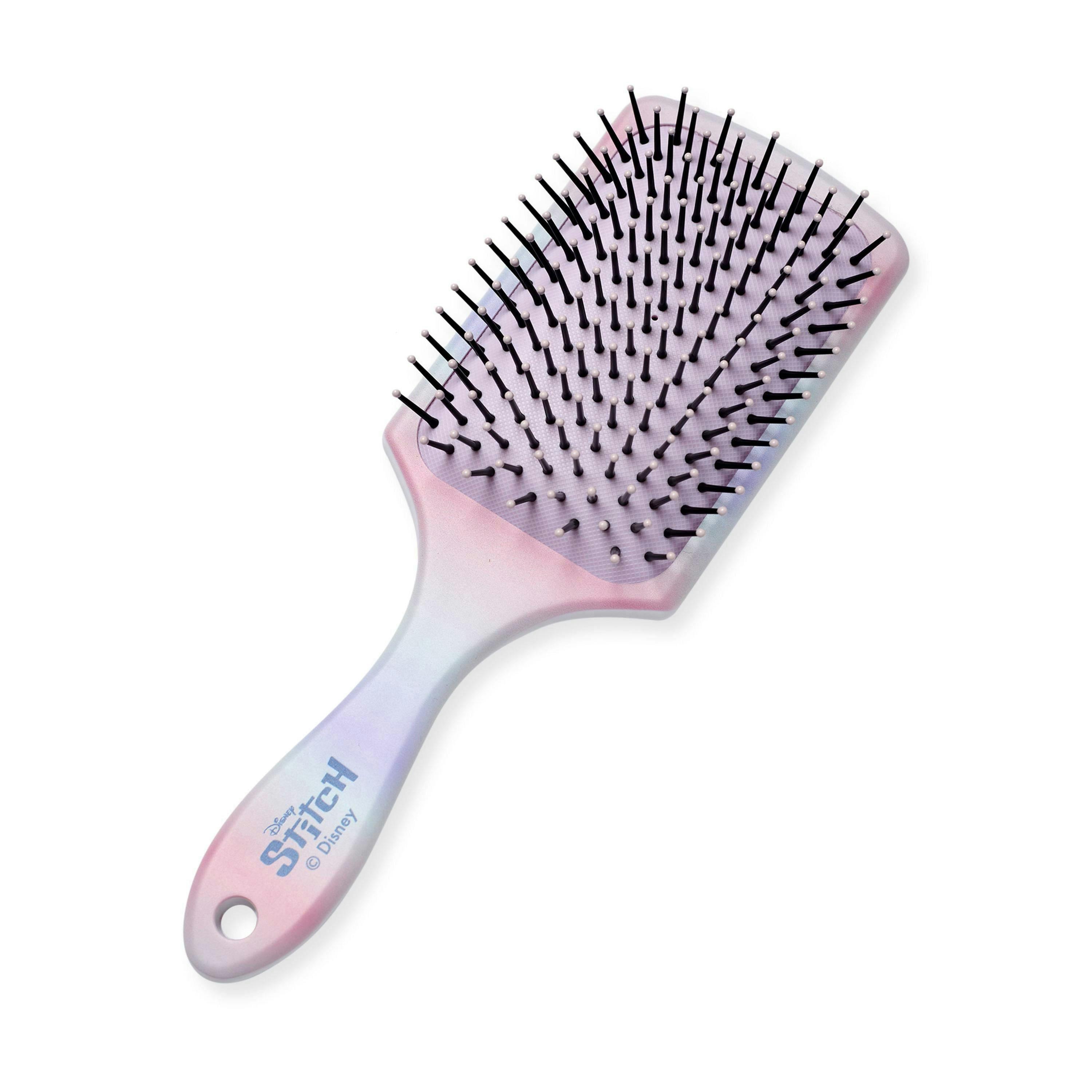 Disney Womens Multicoloured Stitch Ombre Hair Brush and Scrunchie Set (One Size) by Vanilla Underground , view 3 of 6