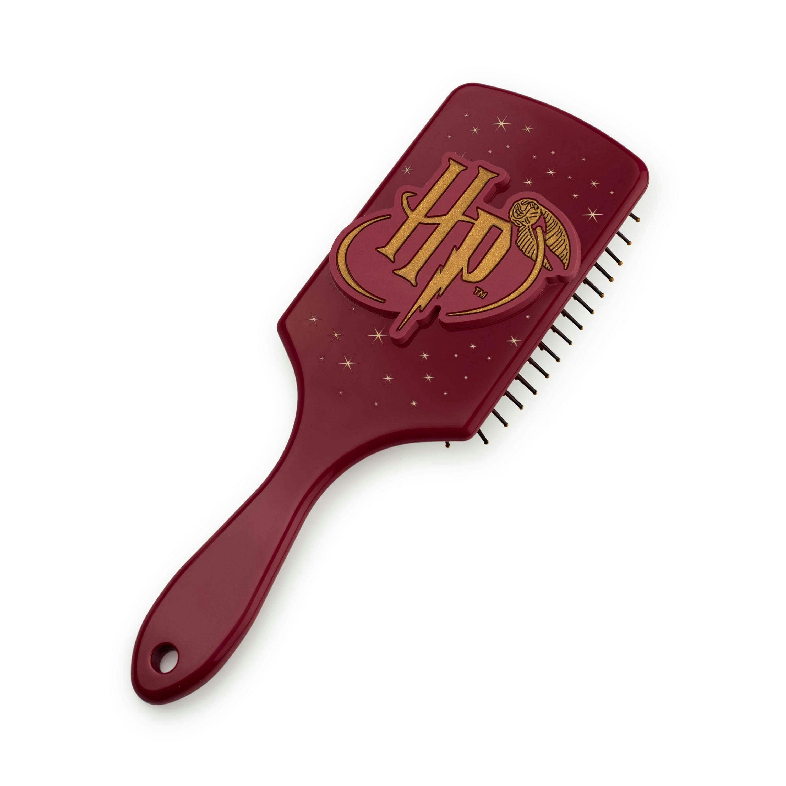 Harry Potter Womens Multicoloured Logo Hair Brush and Scrunchie Set (One Size) by Vanilla Underground , view 3 of 6
