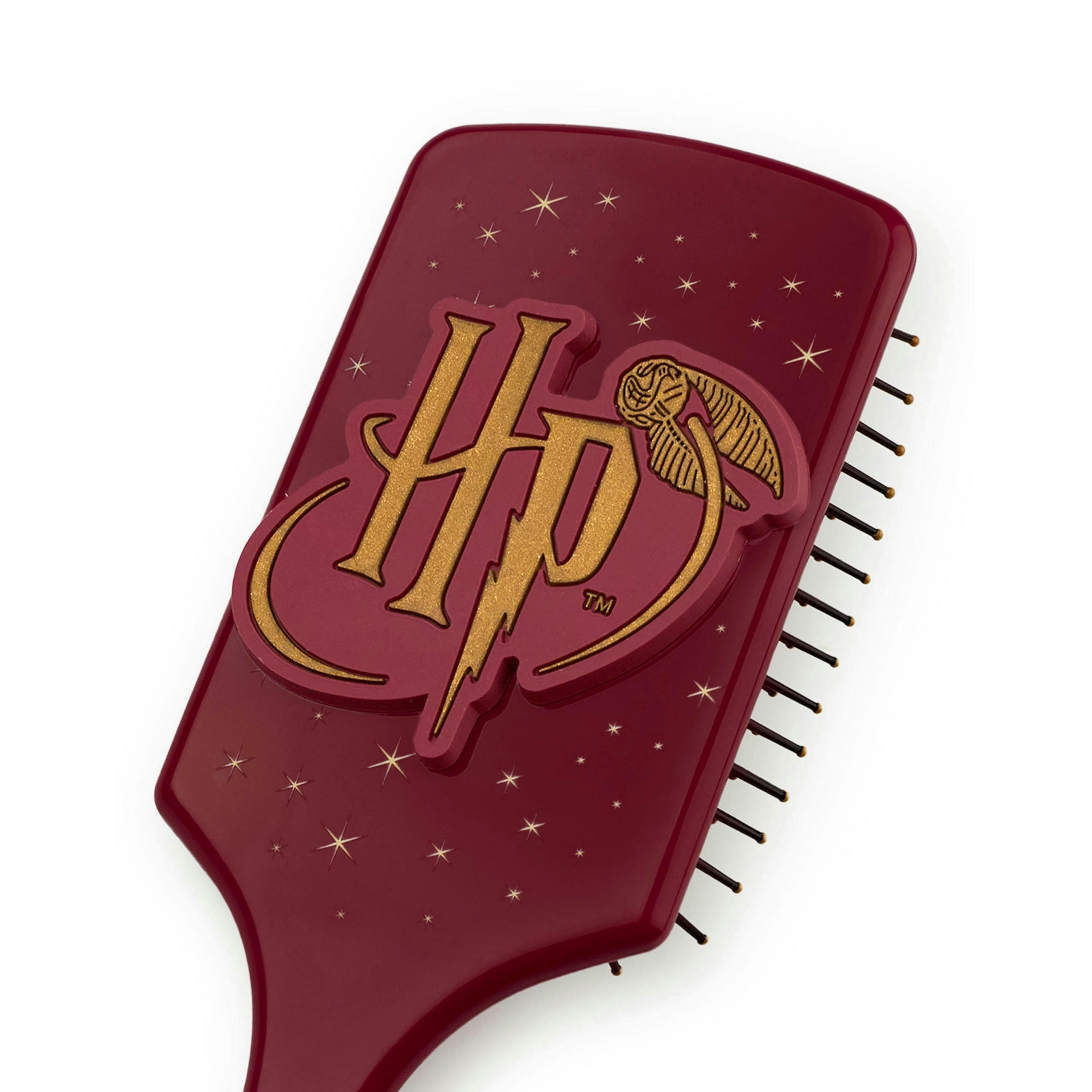 Harry Potter Womens Multicoloured Logo Hair Brush and Scrunchie Set (One Size) by Vanilla Underground , view 5 of 6