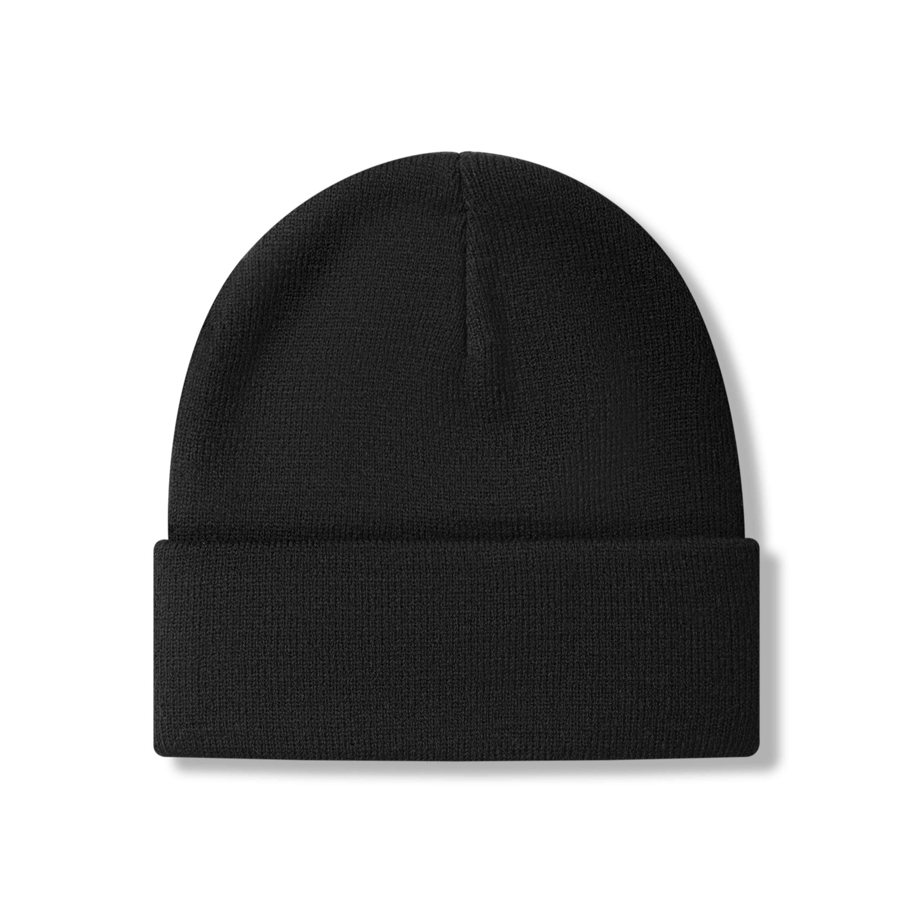 Stranger Things Unisex Black Logo Beanie Hat (One Size) by Vanilla Underground , view 2 of 6
