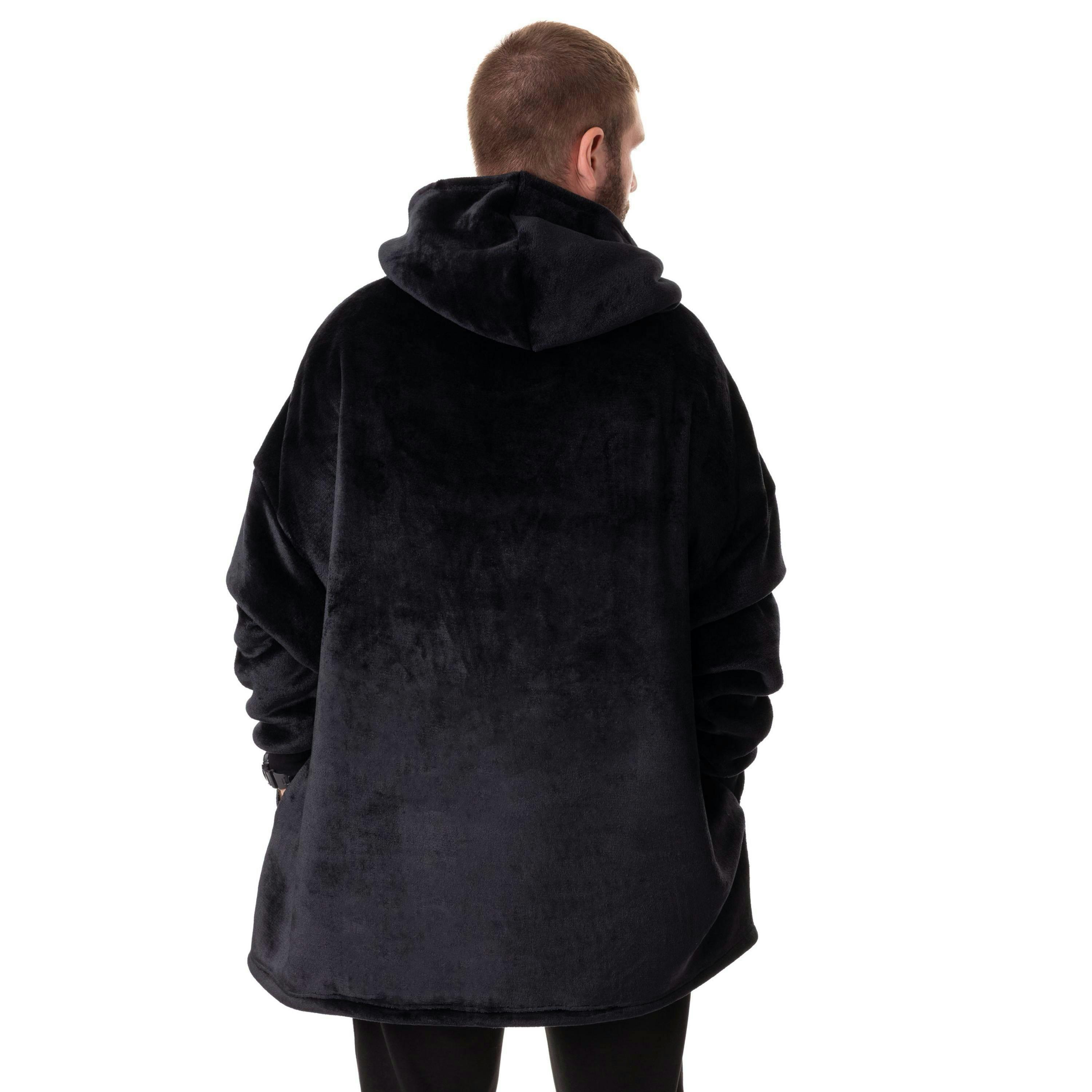 Marvel Mens Black Venom Blanket Hoodie (One Size) by Vanilla Underground , view 2 of 6