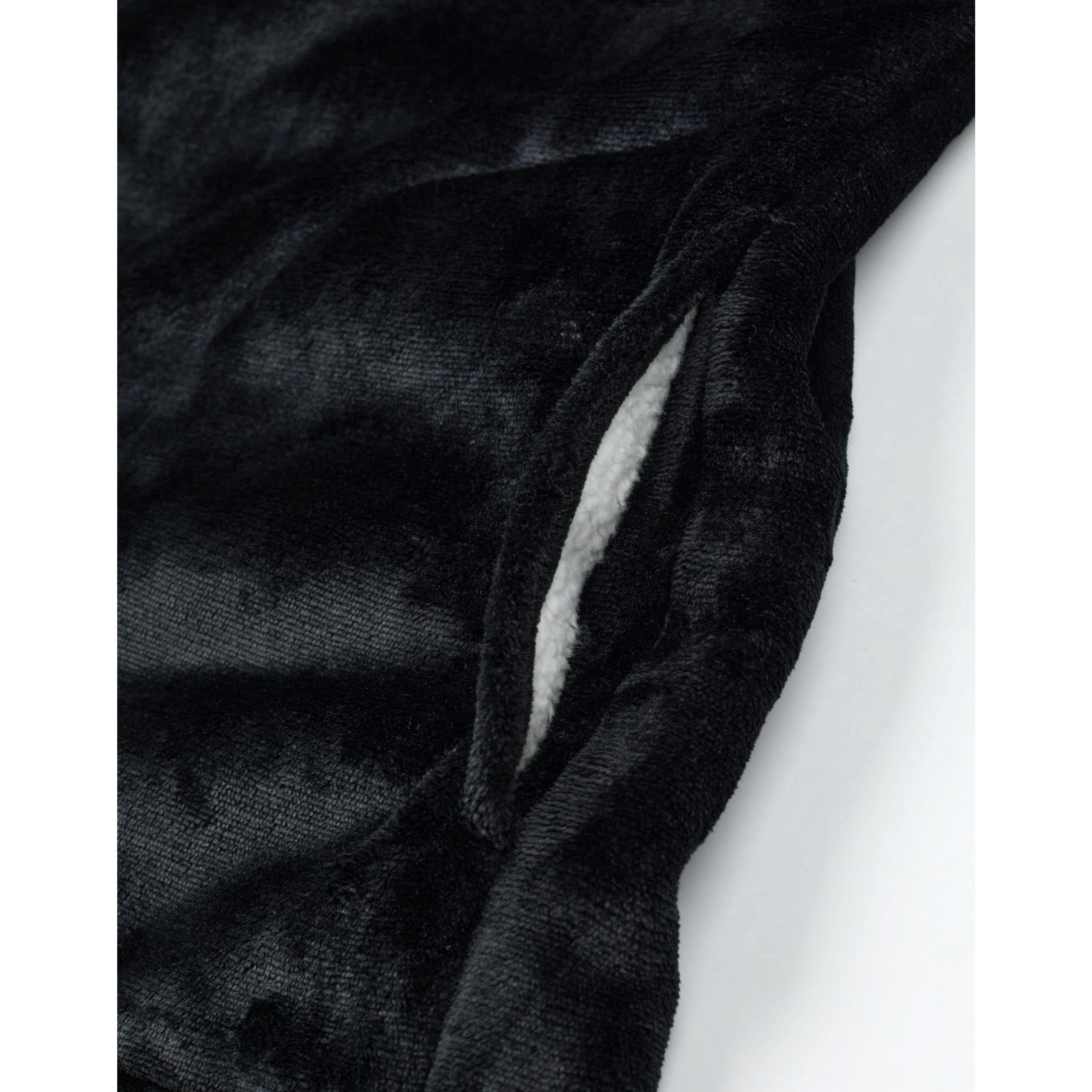 Marvel Mens Black Venom Blanket Hoodie (One Size) by Vanilla Underground , view 6 of 6