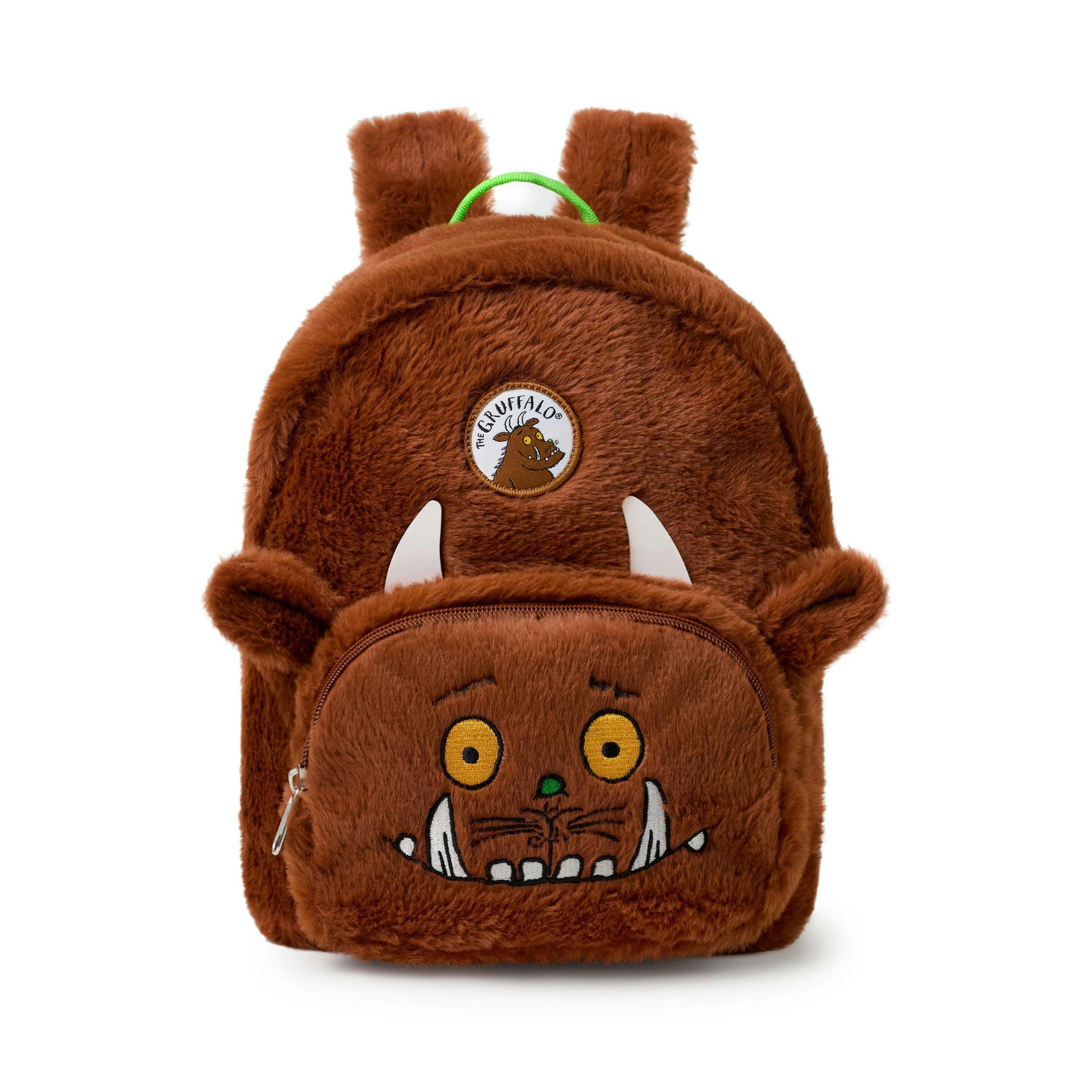 Gruffalo & Friends Unisex Kids Brown 3D Novelty Face Backpack (One Size) by Vanilla Underground , view 1 of 6
